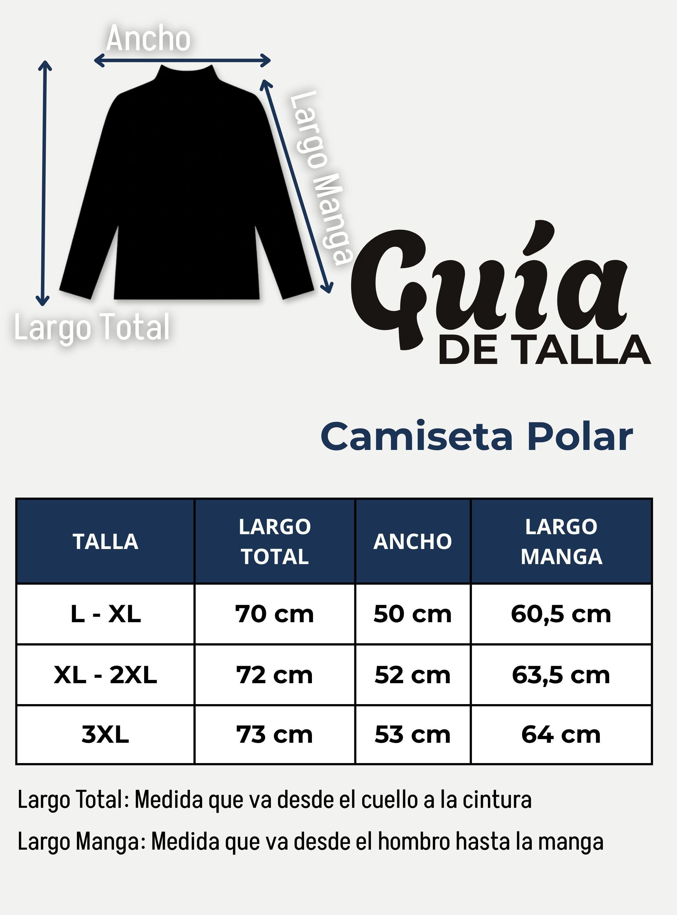 Pack 3 Camisetas Poleras Polar Primera Capa Cuello Beatle Manga Larga Negro -2