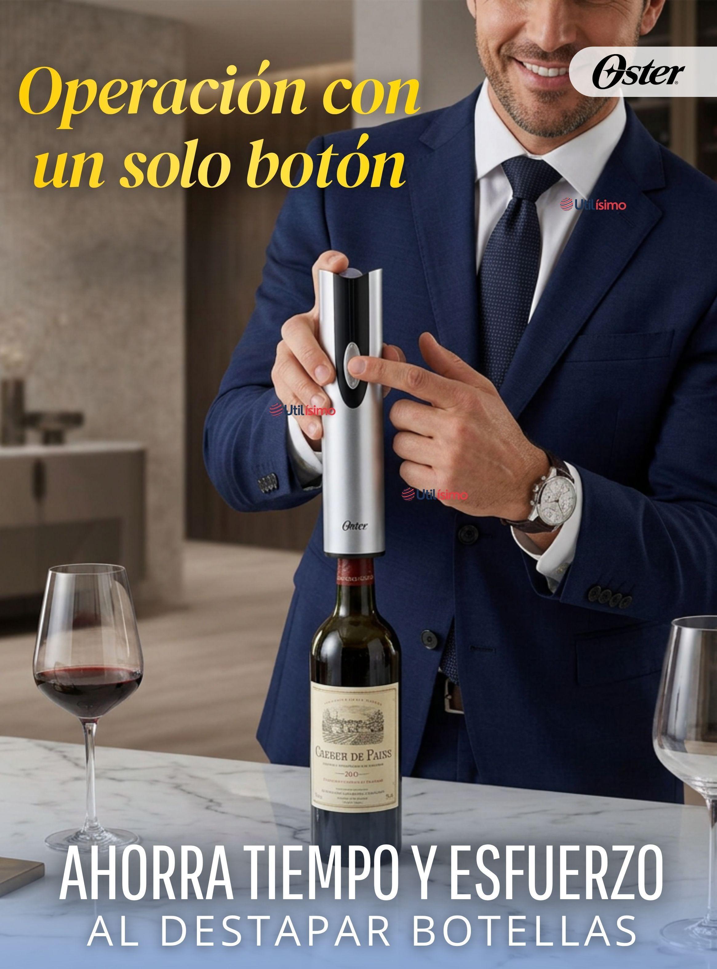 Descorchador eléctrico Oster® 4207 Utensilios para Vino-4