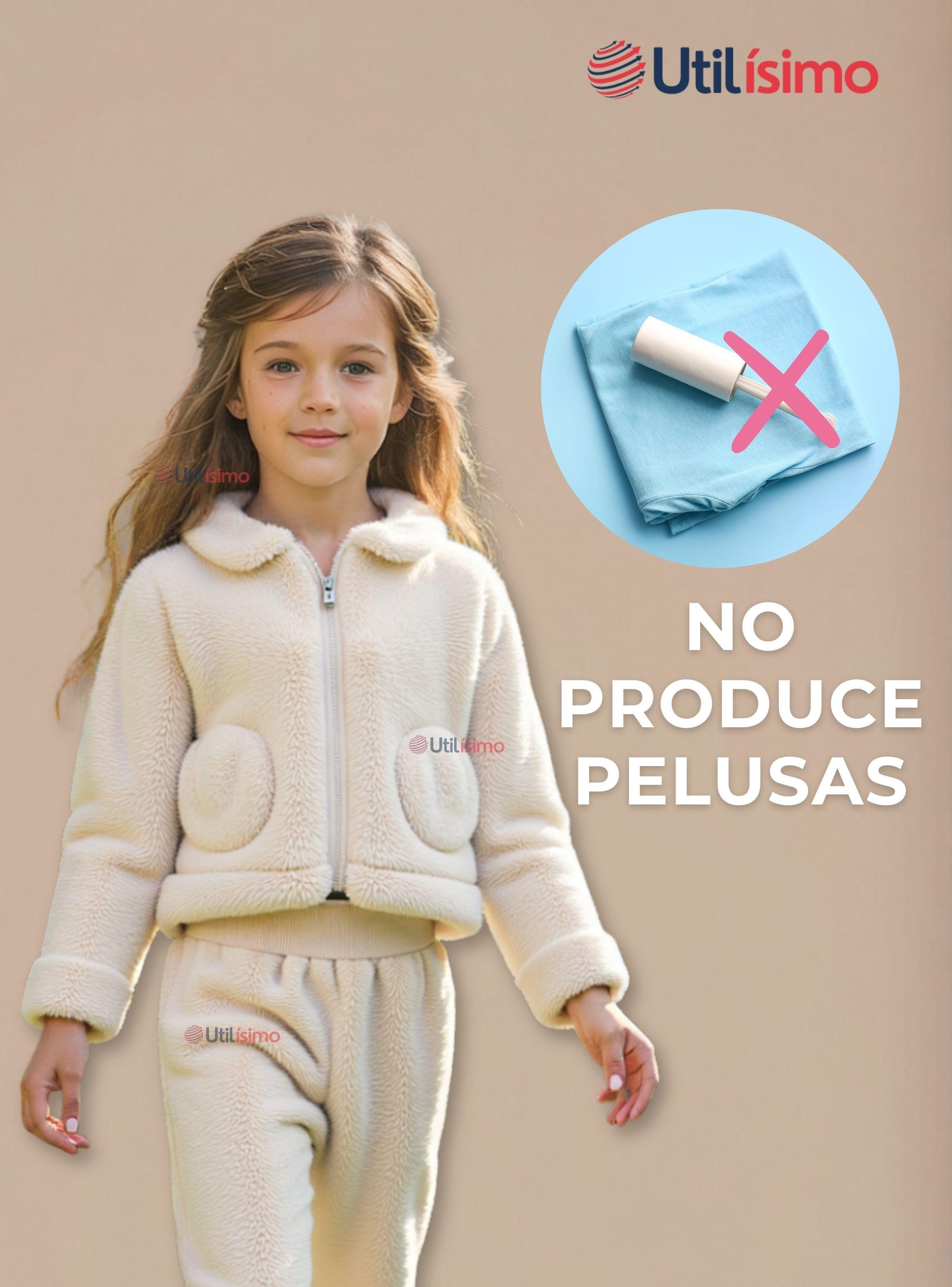 Conjunto Frizado Polar 2 Piezas Niña Beige-6