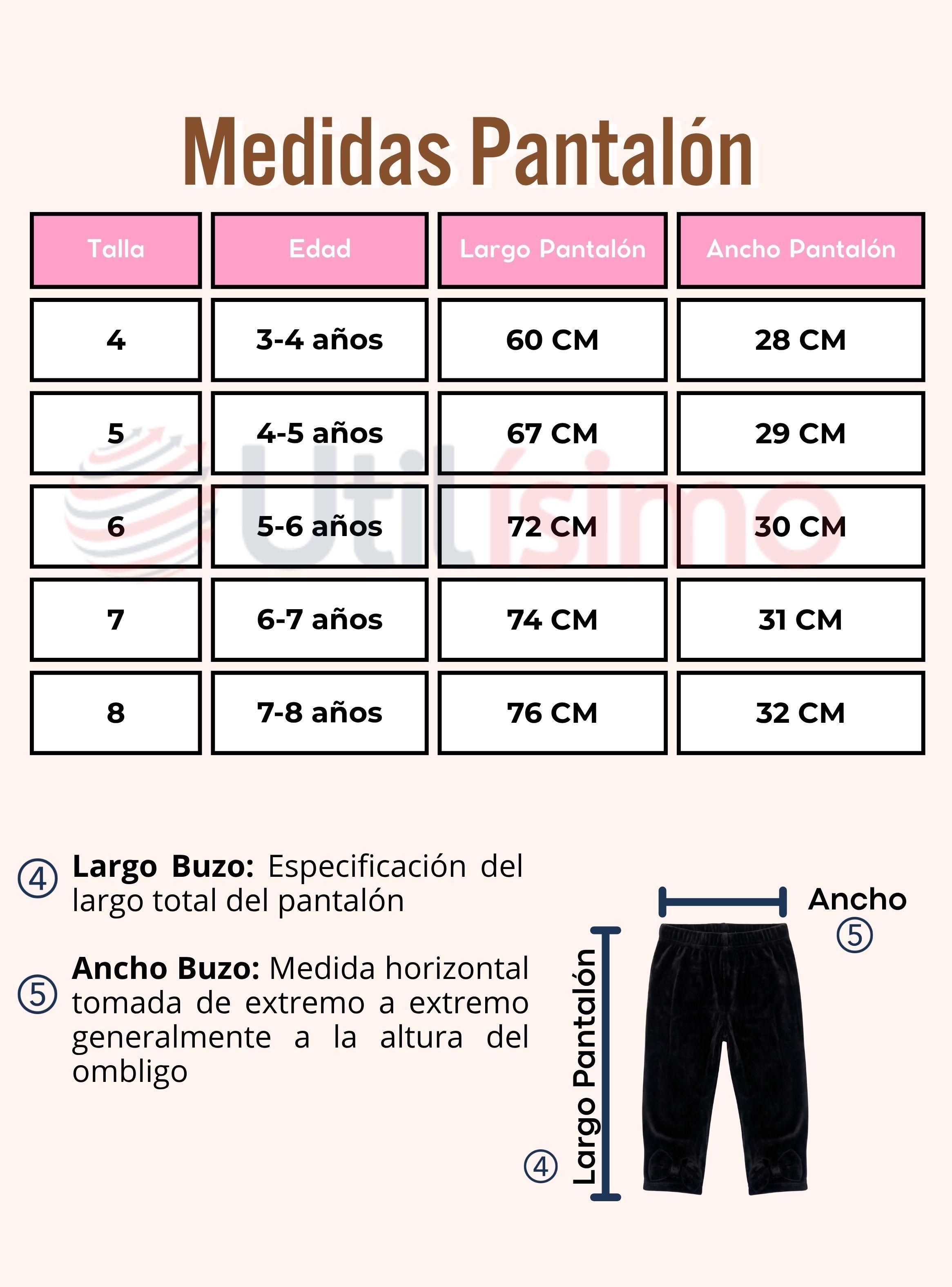 Conjunto Buzo Polera Chaleco 3 Piezas Tedmimak Niña Pretty Bear-3