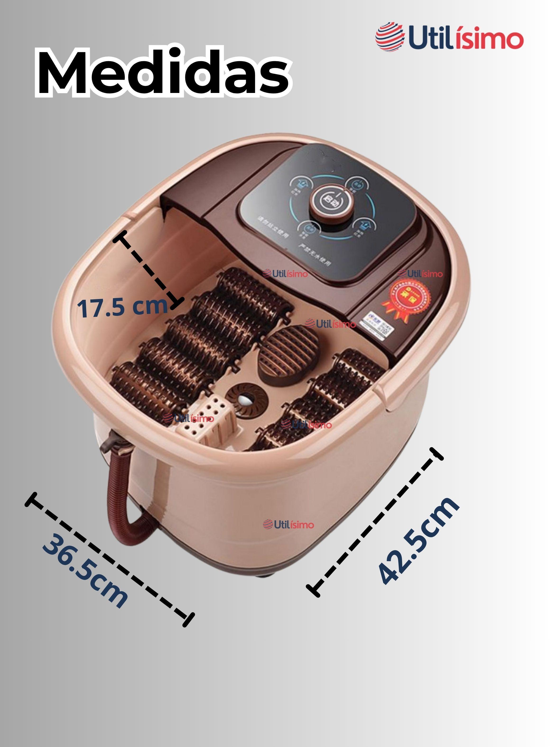 Masajeador Spa Eléctrico para Pies con Pantalla LCD-2