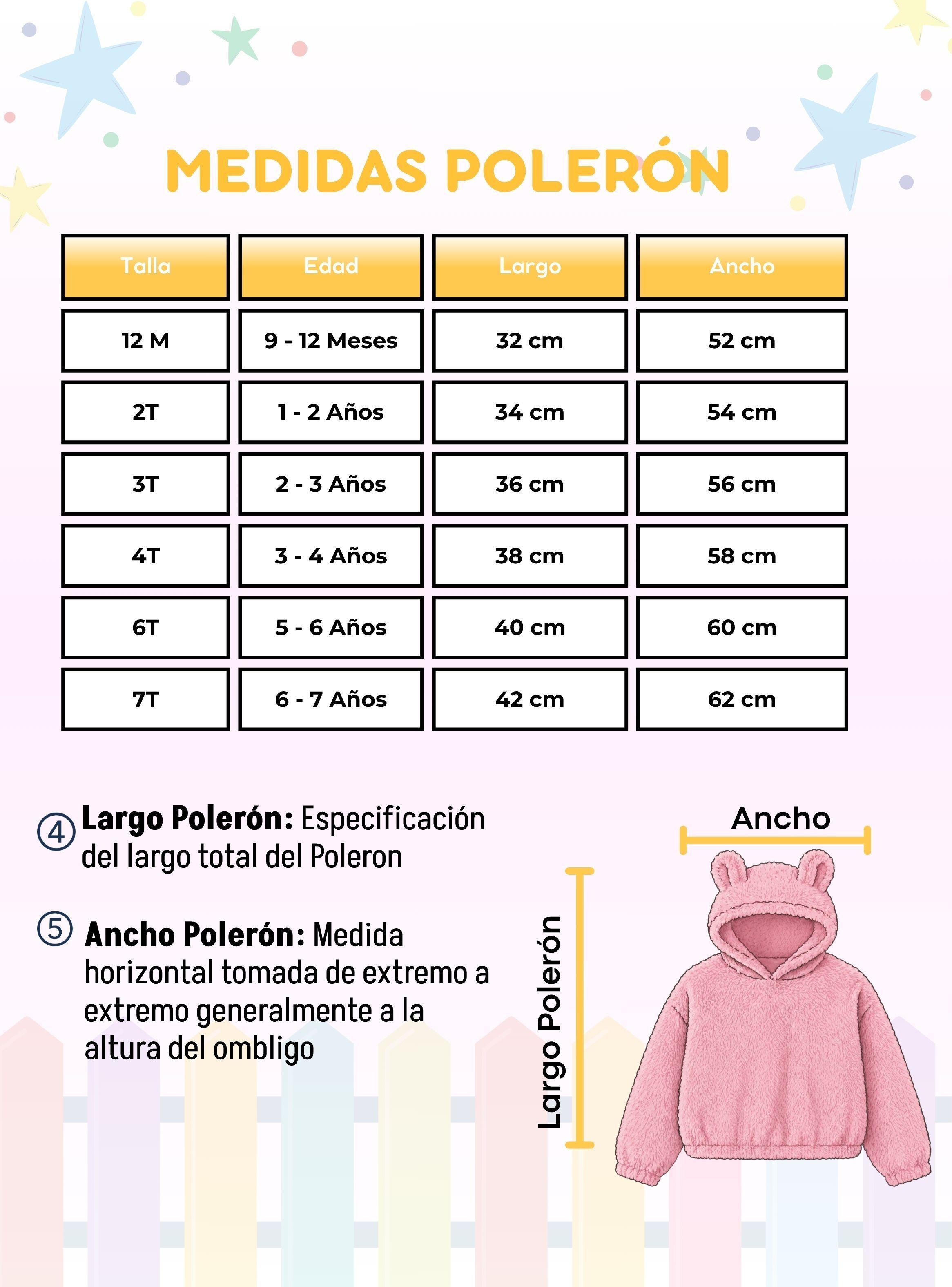 Conjunto 2 Piezas Buzo Polerón Capucha con Orejitas Polar Niña Rosa-3