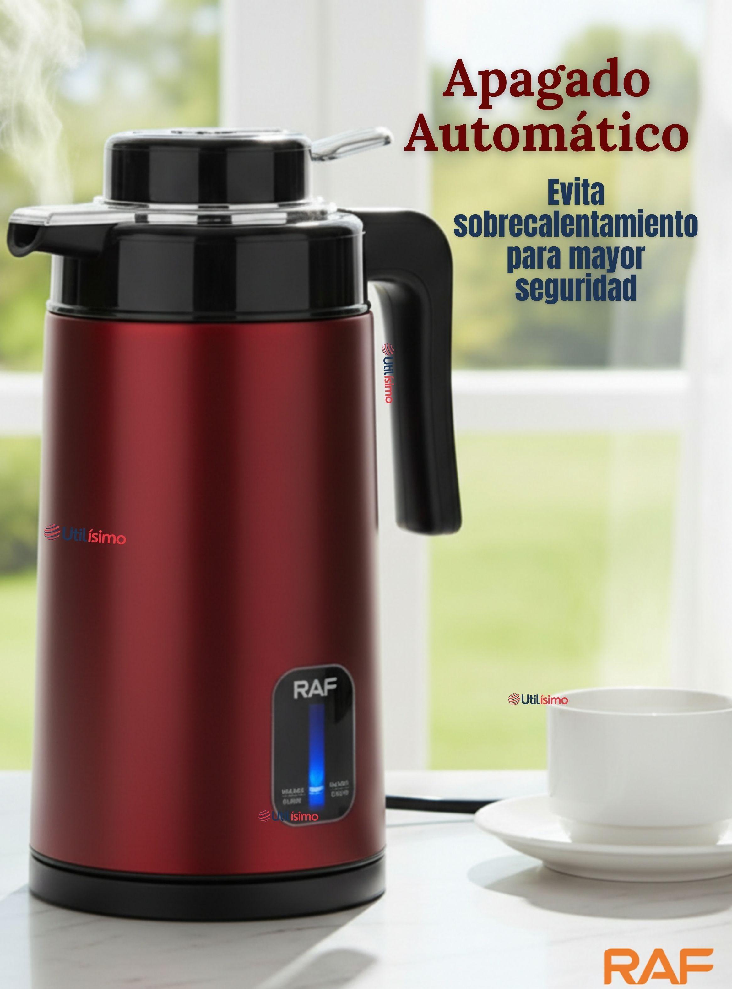 Termo Hervidor Eléctrico RAF 1360W Capacidad 2 Litros Color Surtido-5