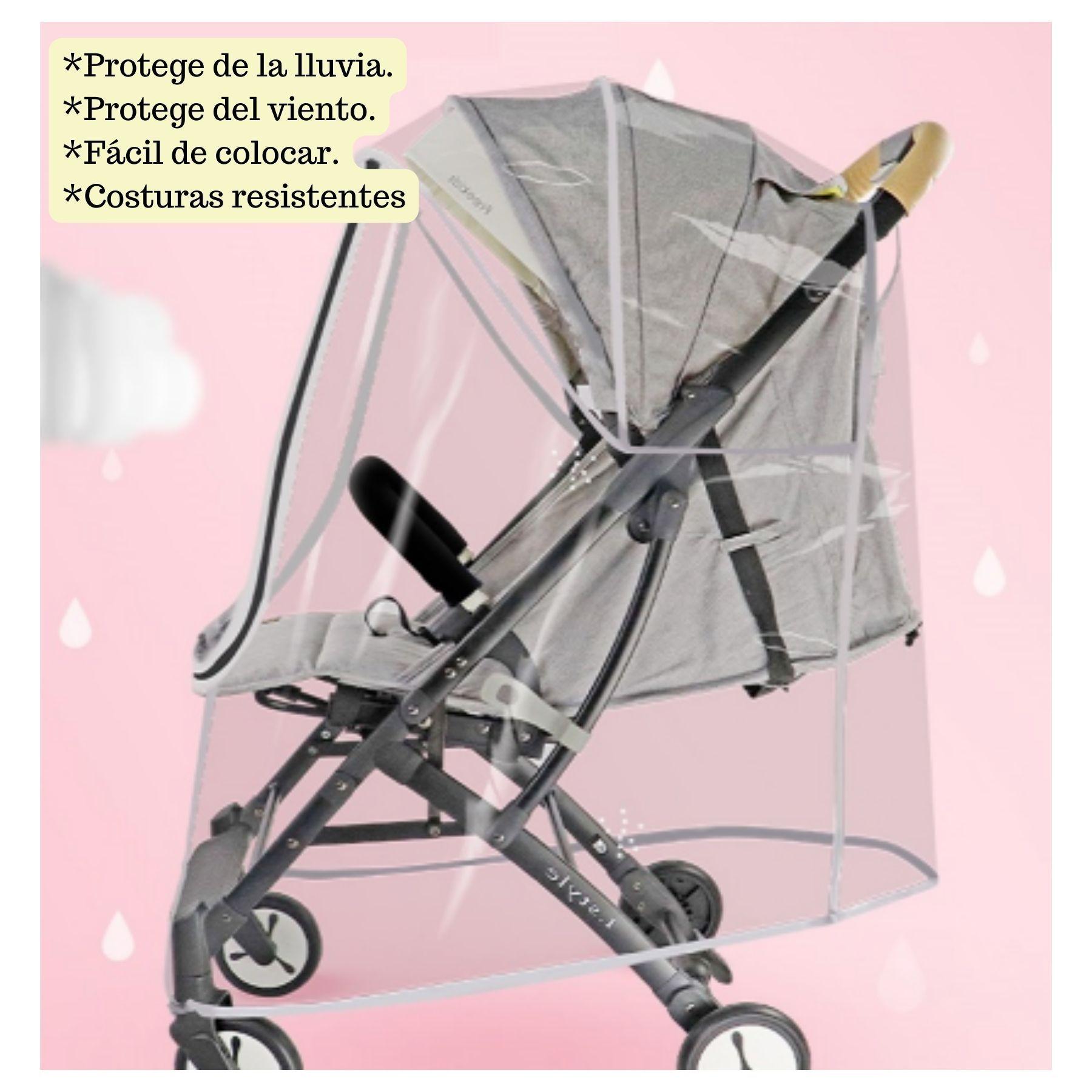 Cobertor Cubre Lluvia Viento Cochecito Universal Bebé-3