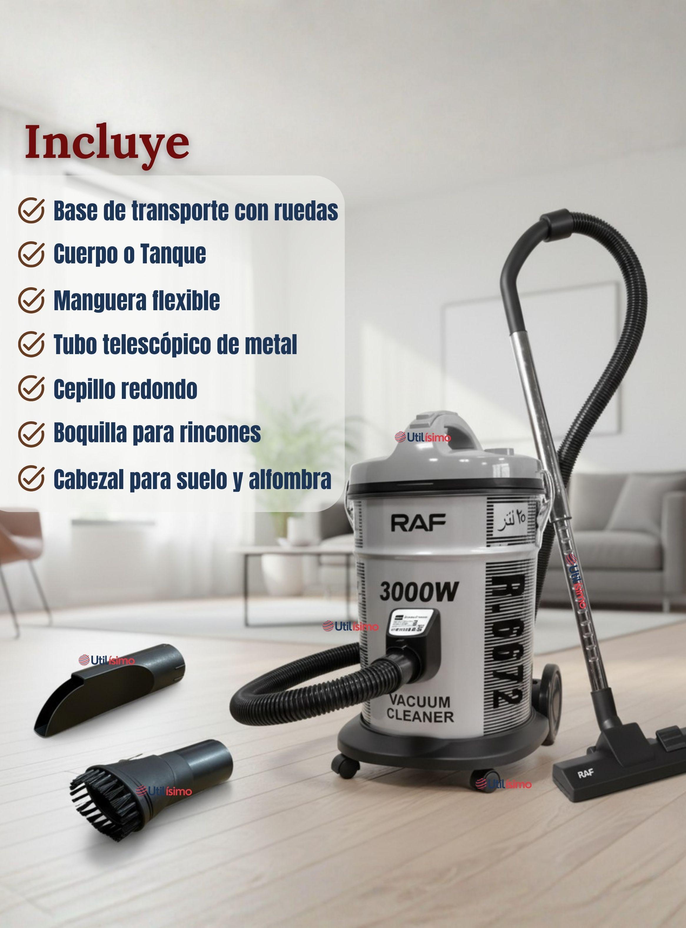 Aspiradora Vacuum Ciclónica Succión Fuerte 3000w Potente 25 Litros-1