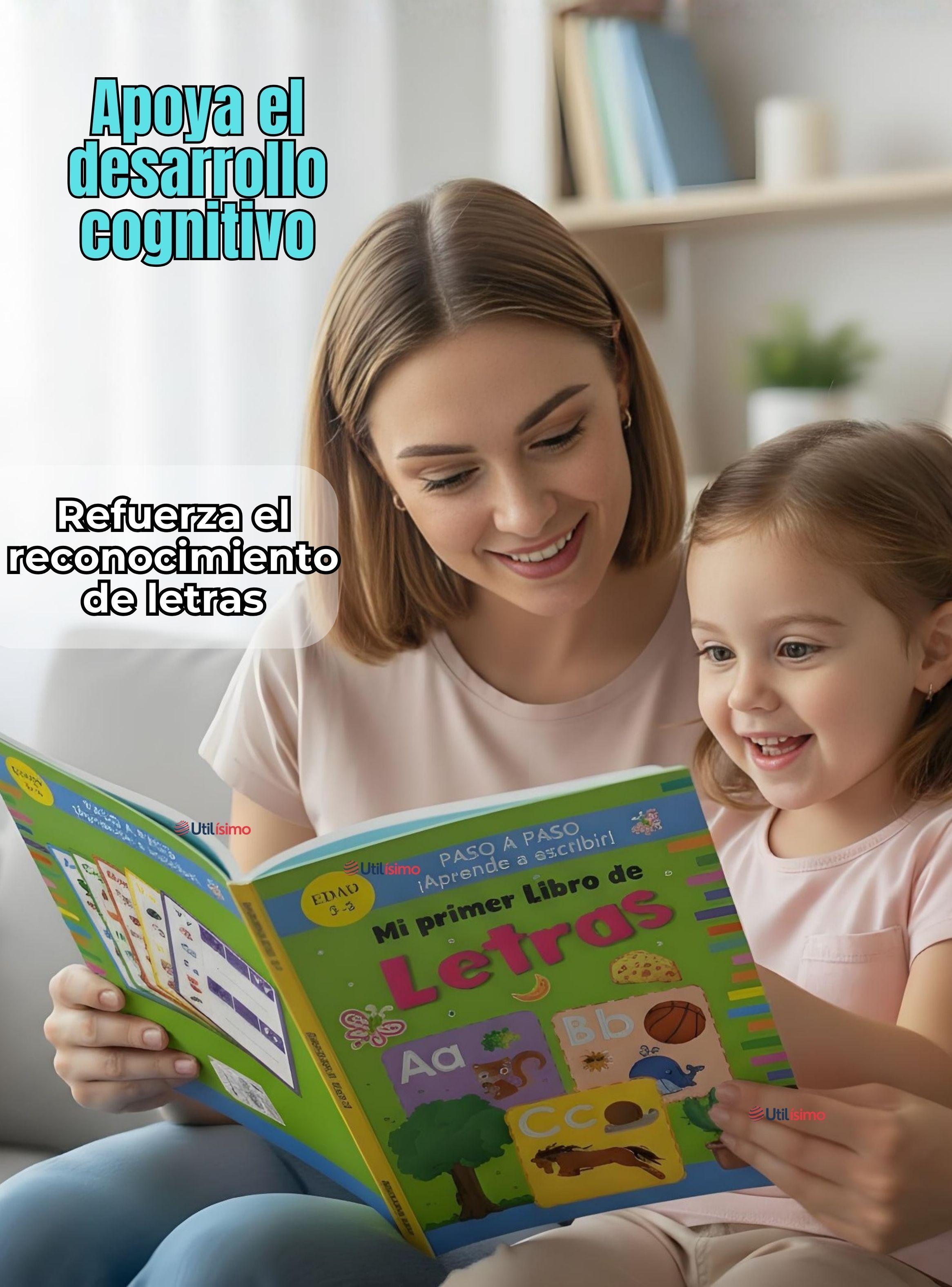 Libro De Aprendizaje de Letras Educativo Diseños Surtidos-3