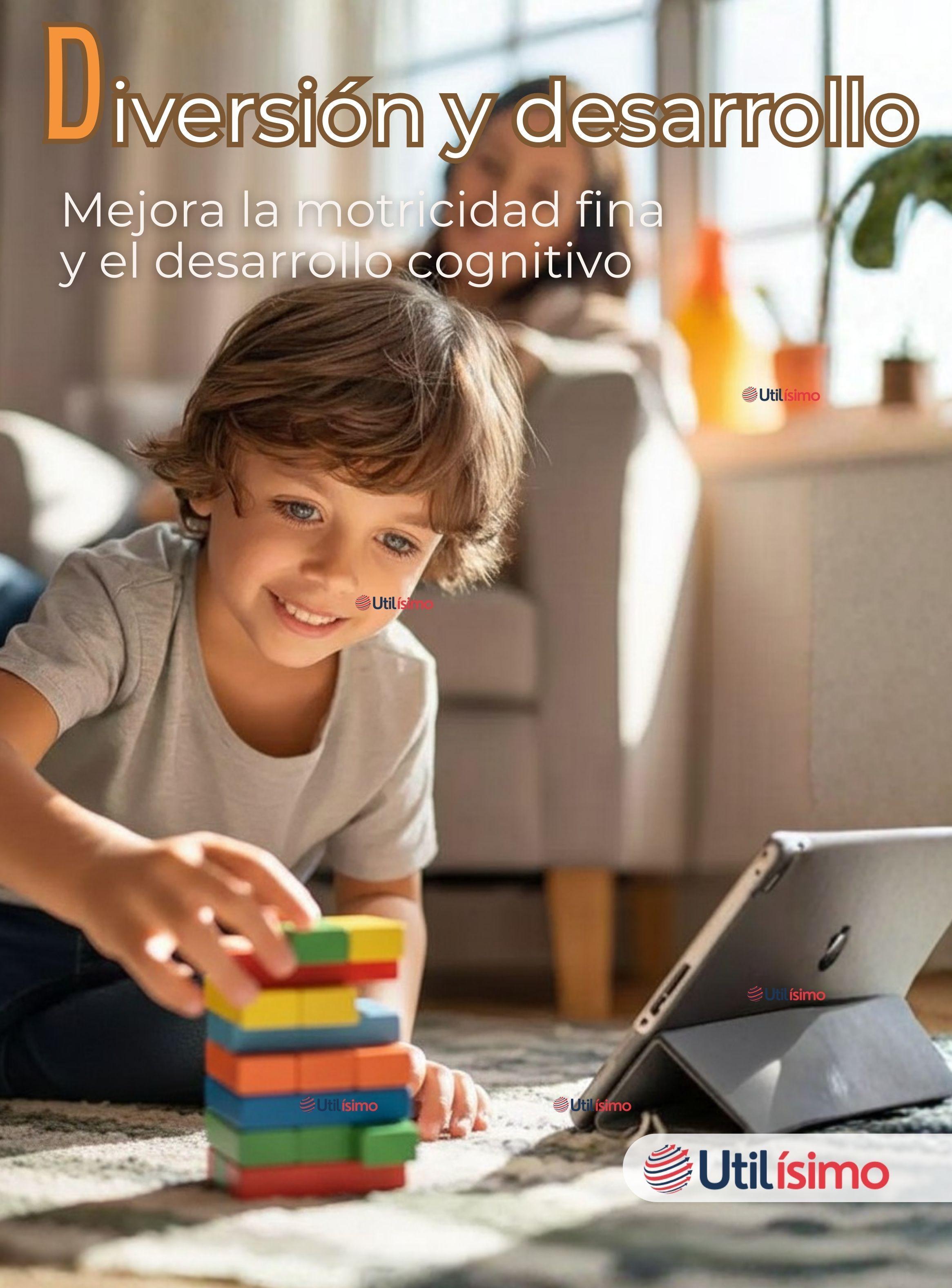 Jenga Juego De Mesa de 48 Piezas Multicolor Madera Original-3