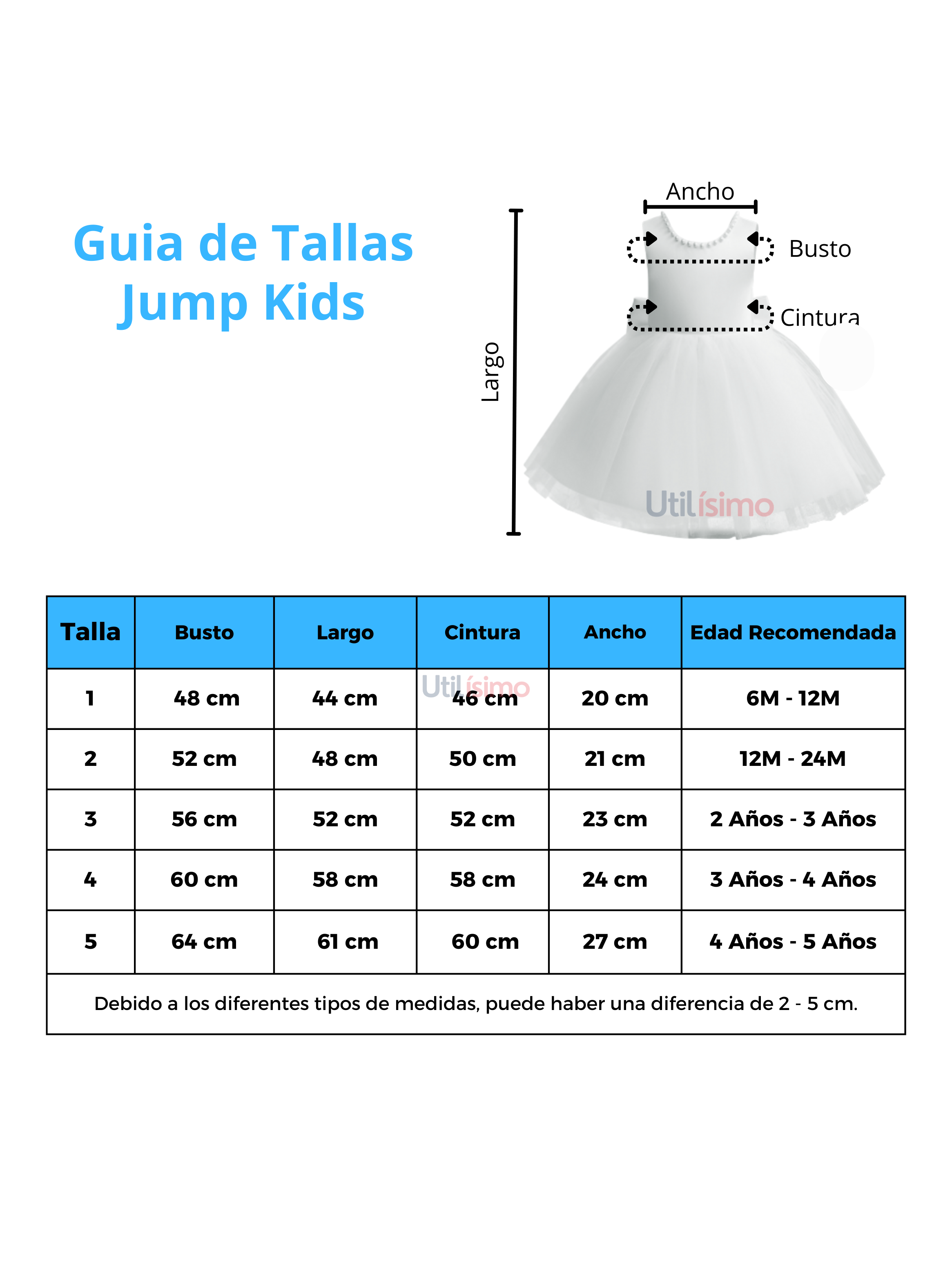 Vestido De Fiesta Con Lazo Y Perlas Jump Kids-5