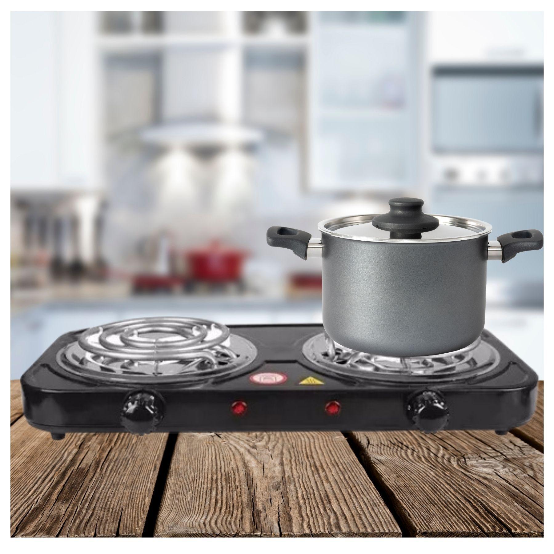 Cocina Cocinilla Eléctrica 2 Platos 2000w-6