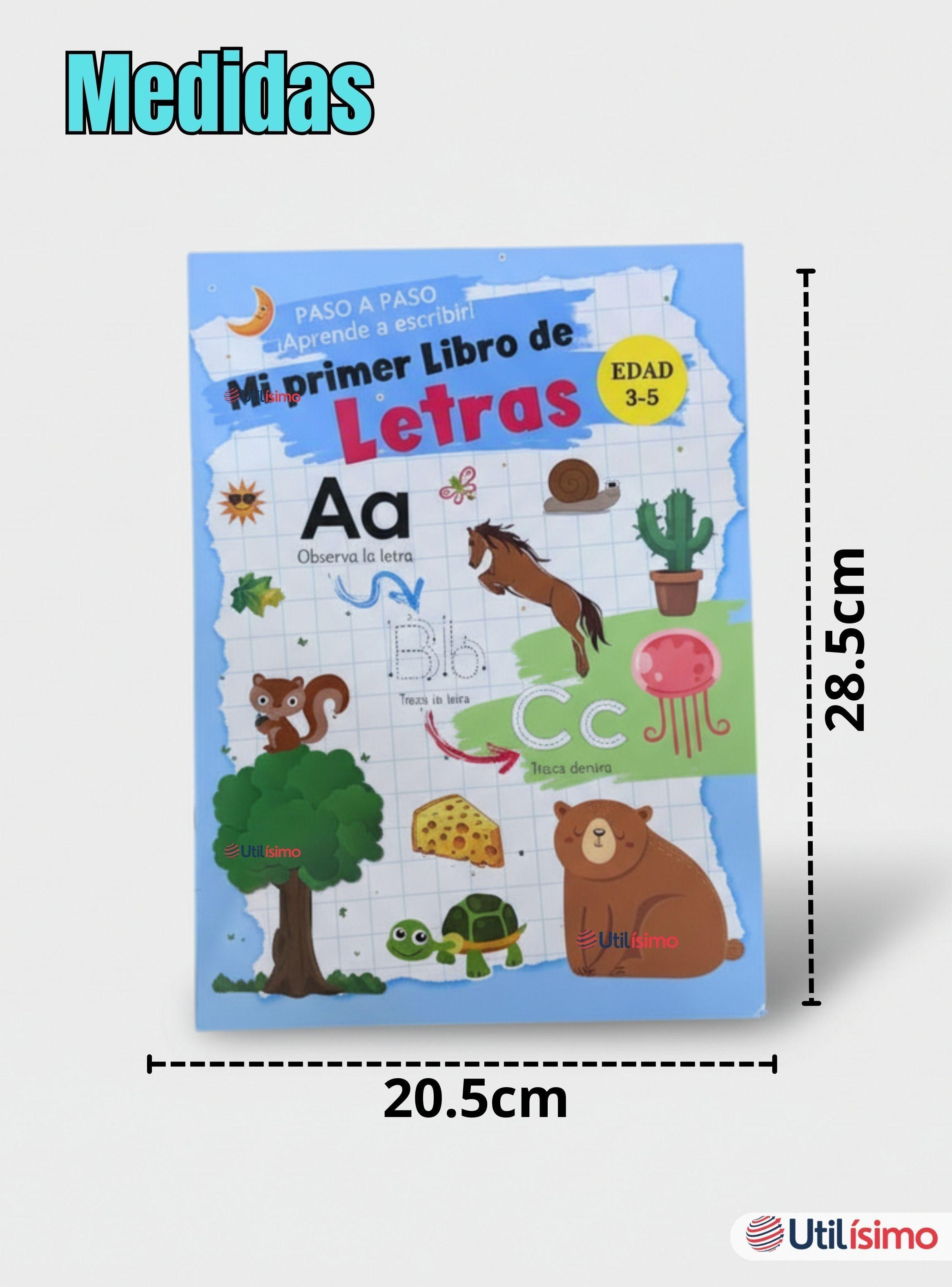 Libro De Aprendizaje de Letras Educativo Diseño Surtido-3