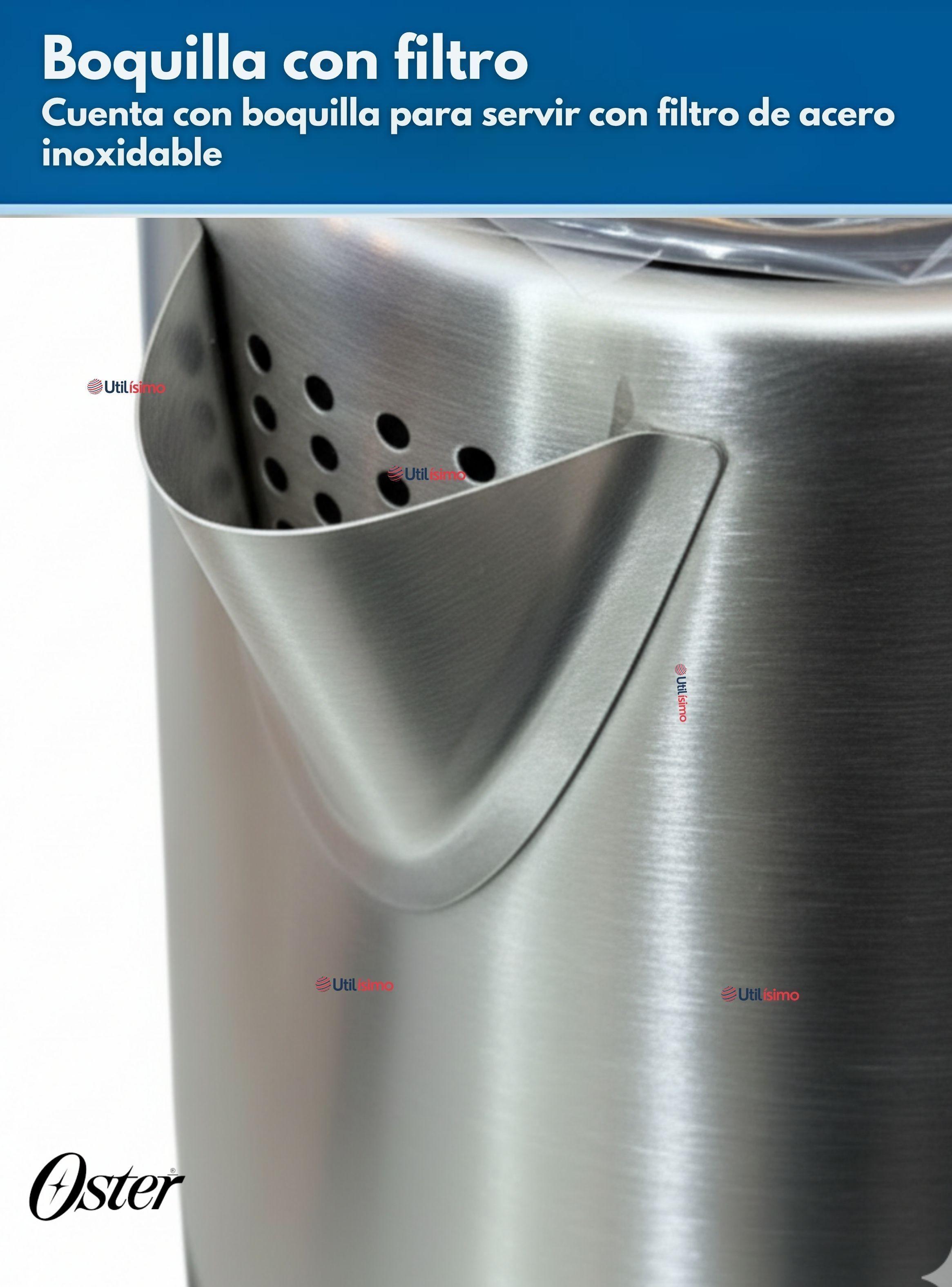 Hervidor eléctrico Oster® de acero inoxidable Capacidad 1.7 L BVSTKE671-4