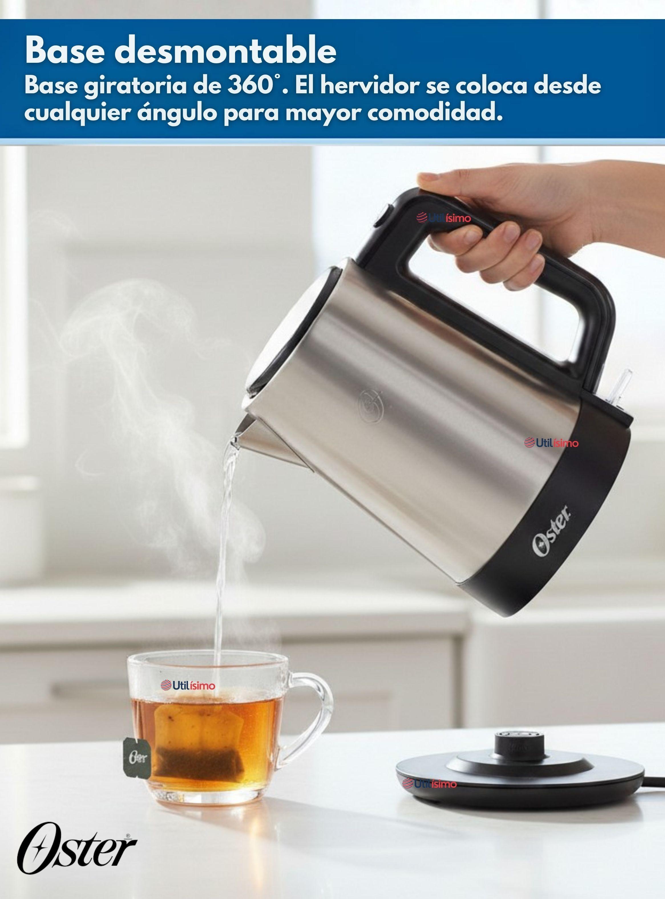 Hervidor eléctrico Oster® de acero inoxidable Capacidad 1.7 L BVSTKE671-6