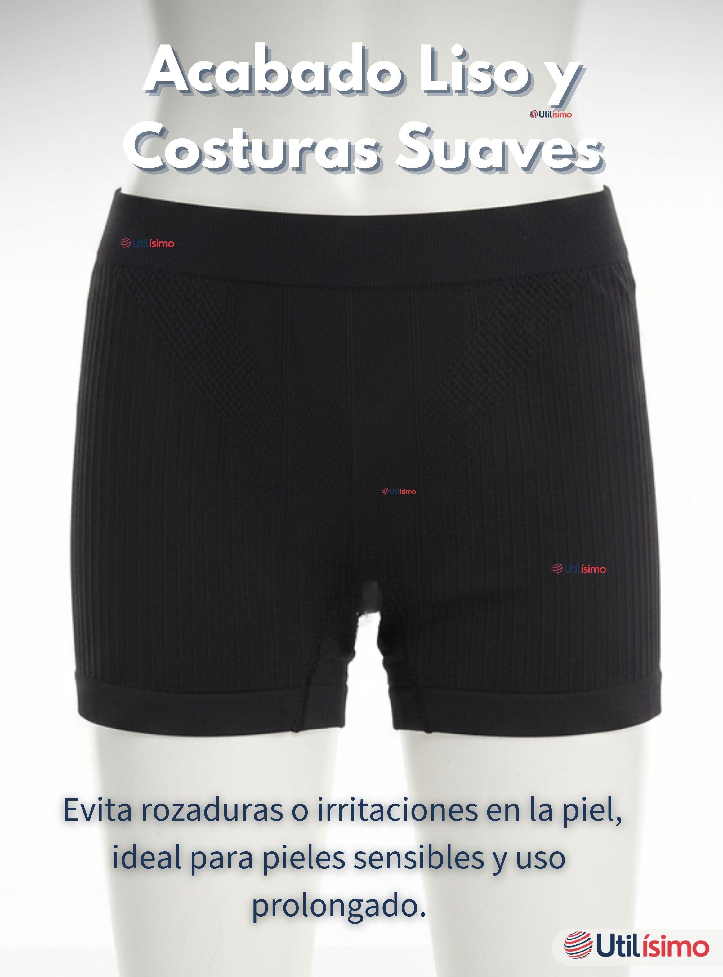 Pack 6 Calzas Cortas Escolar Pata Deportivas Niñas y Juvenil Color Negro-7