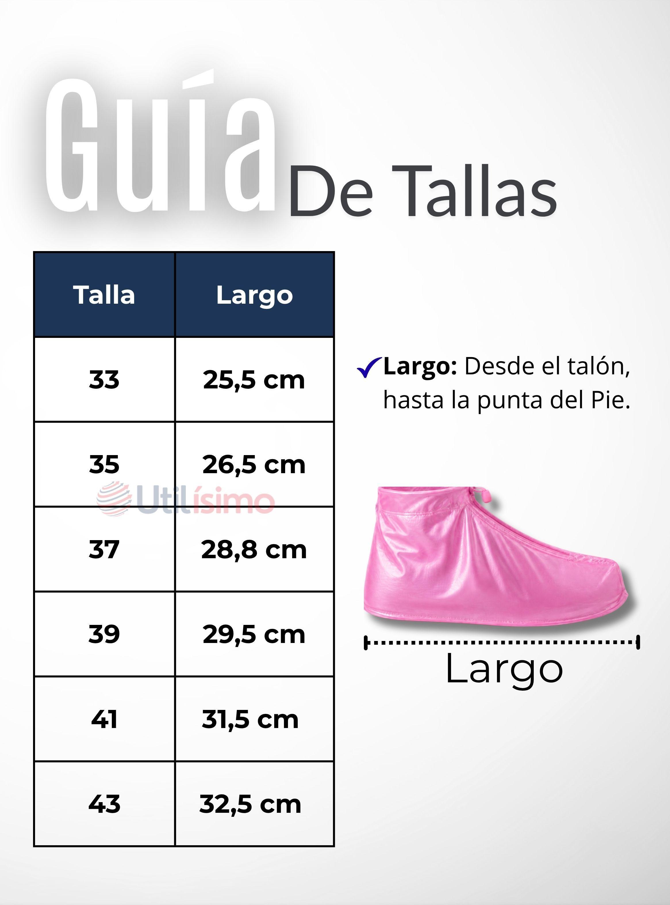 Fundas Cubre Calzado Impermeables Mujer Aislante Lluvia 1 Par Rosado-3