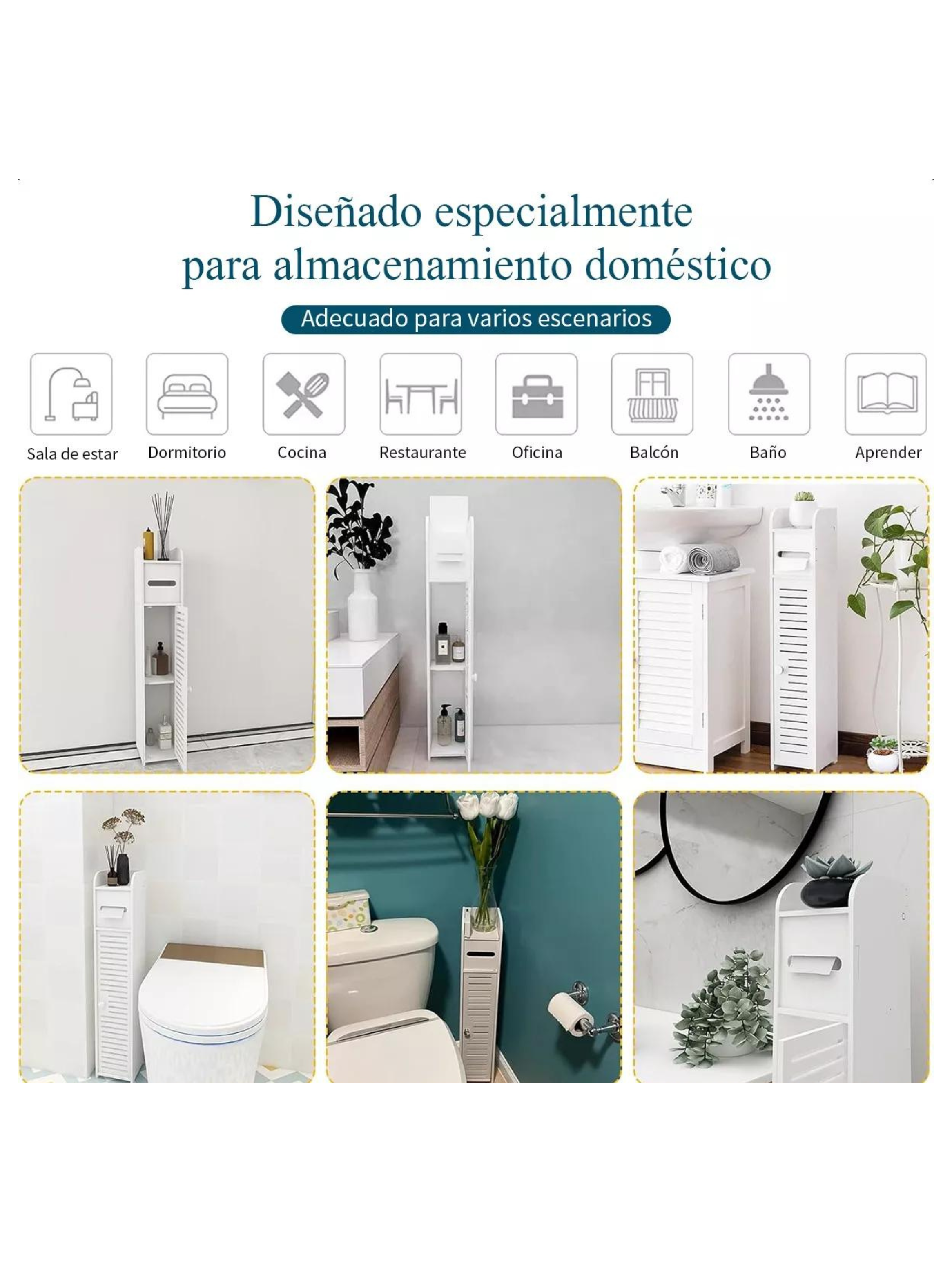 Organizador Baño Esquinero Con Puerta-3