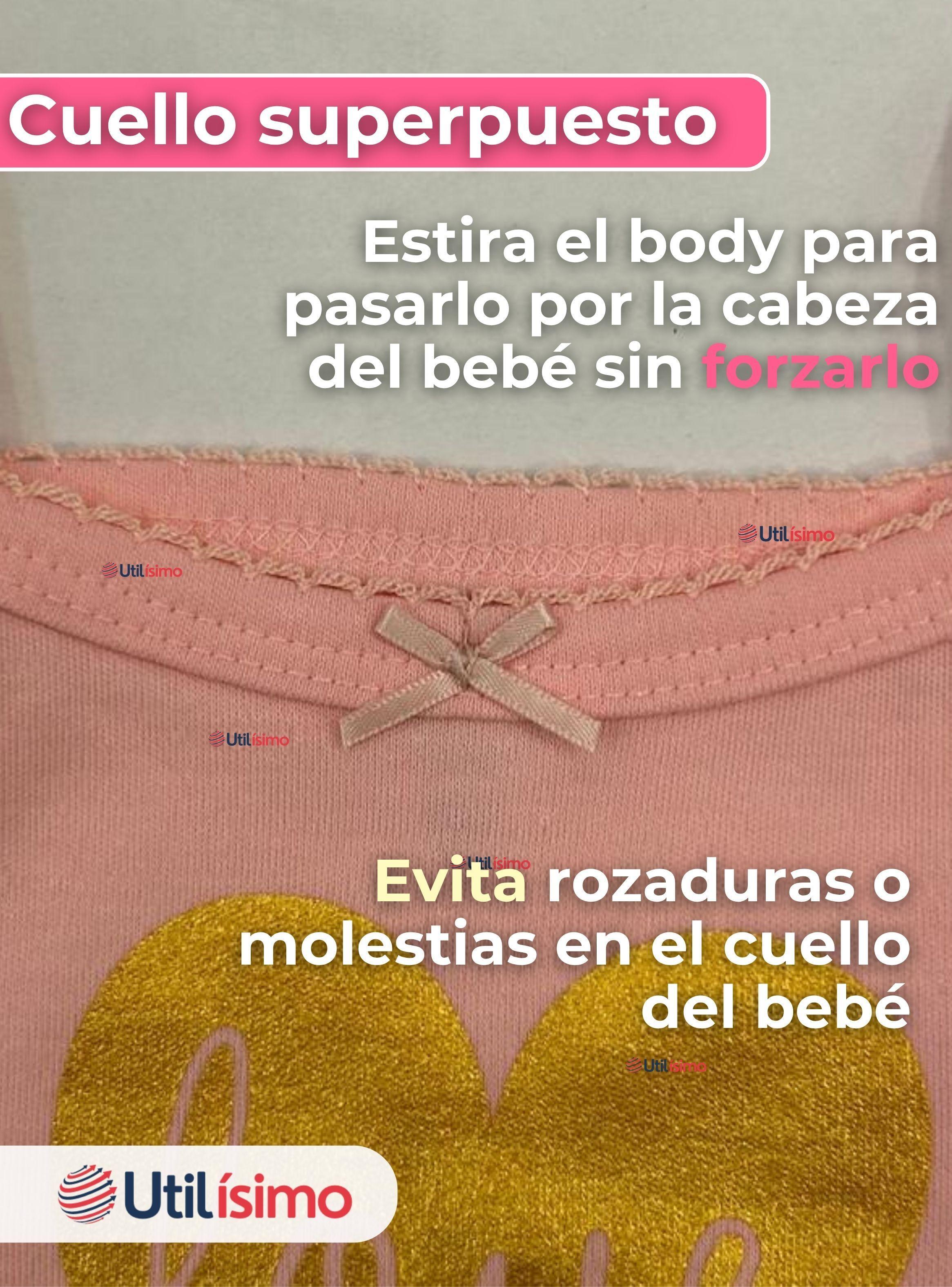 Pack 4 Bodys Niñas Sin Manga Tedmimak 100% Algodón Princess Pink-4