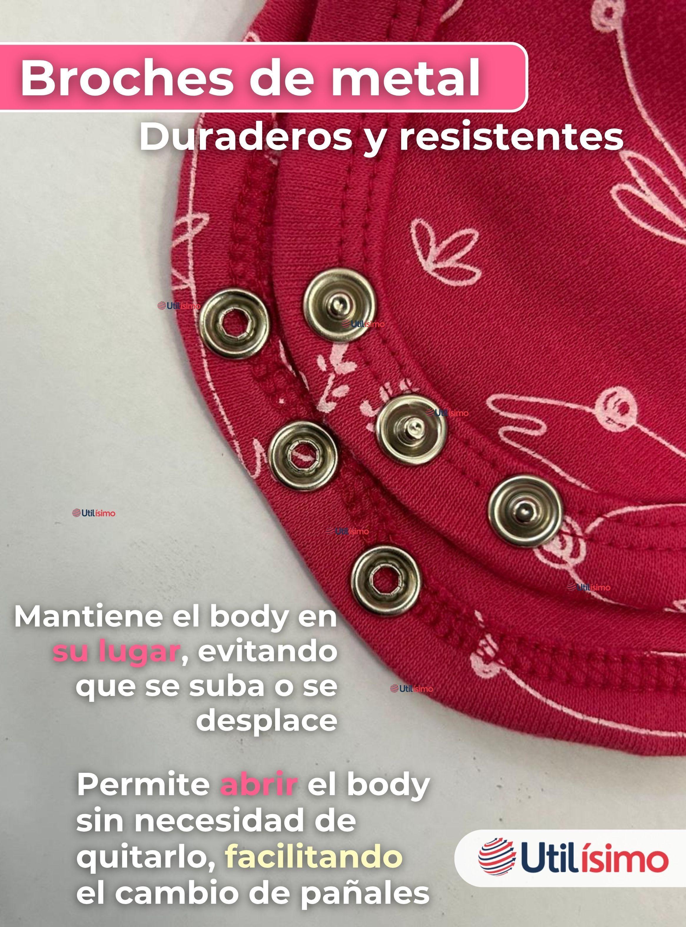 Pack 4 Bodys Niñas Sin Manga Tedmimak 100% Algodón Princess Pink-6