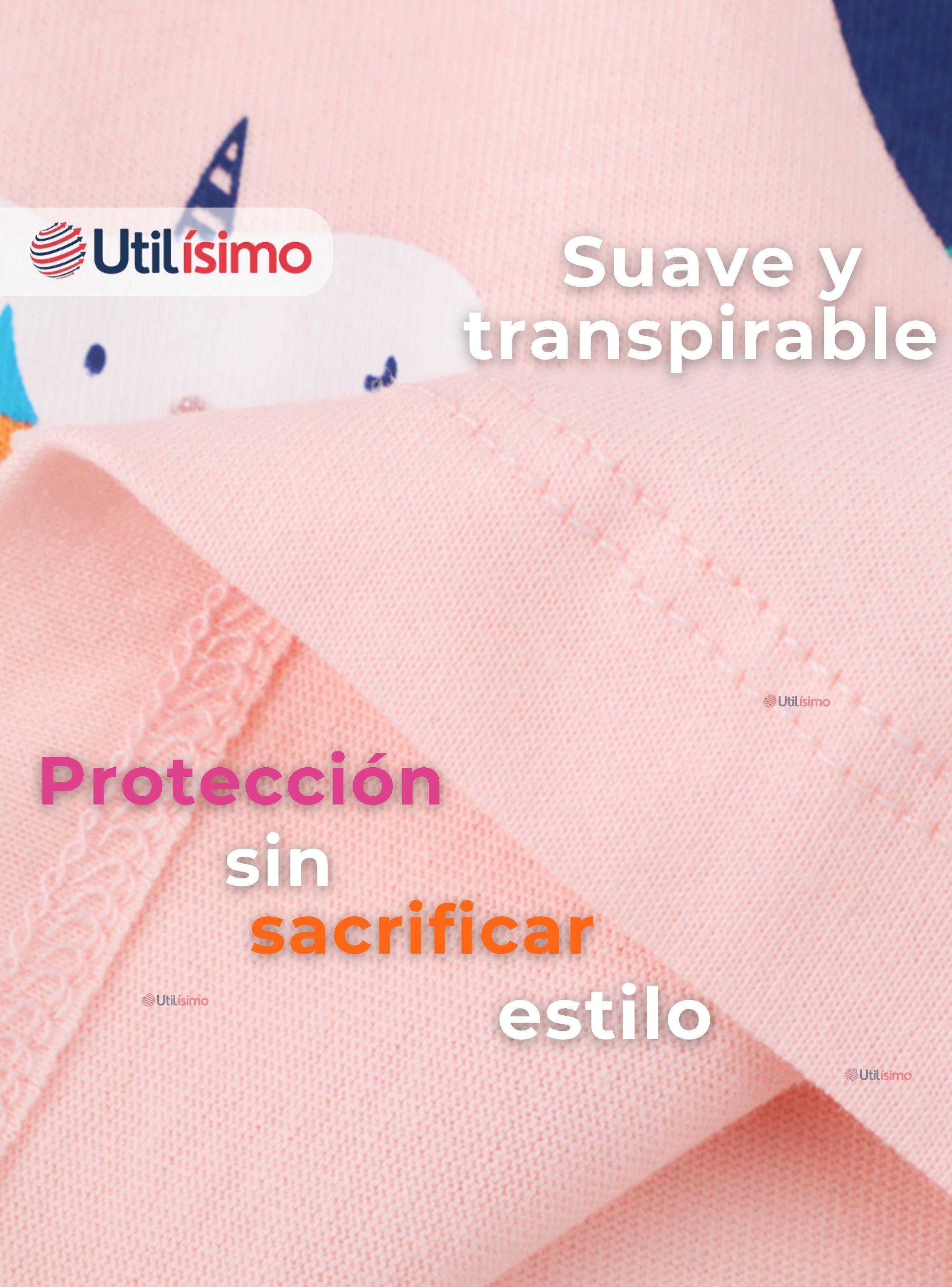Polera Algodón Manga Larga Niña Camiseta Unicornios Rosado-5