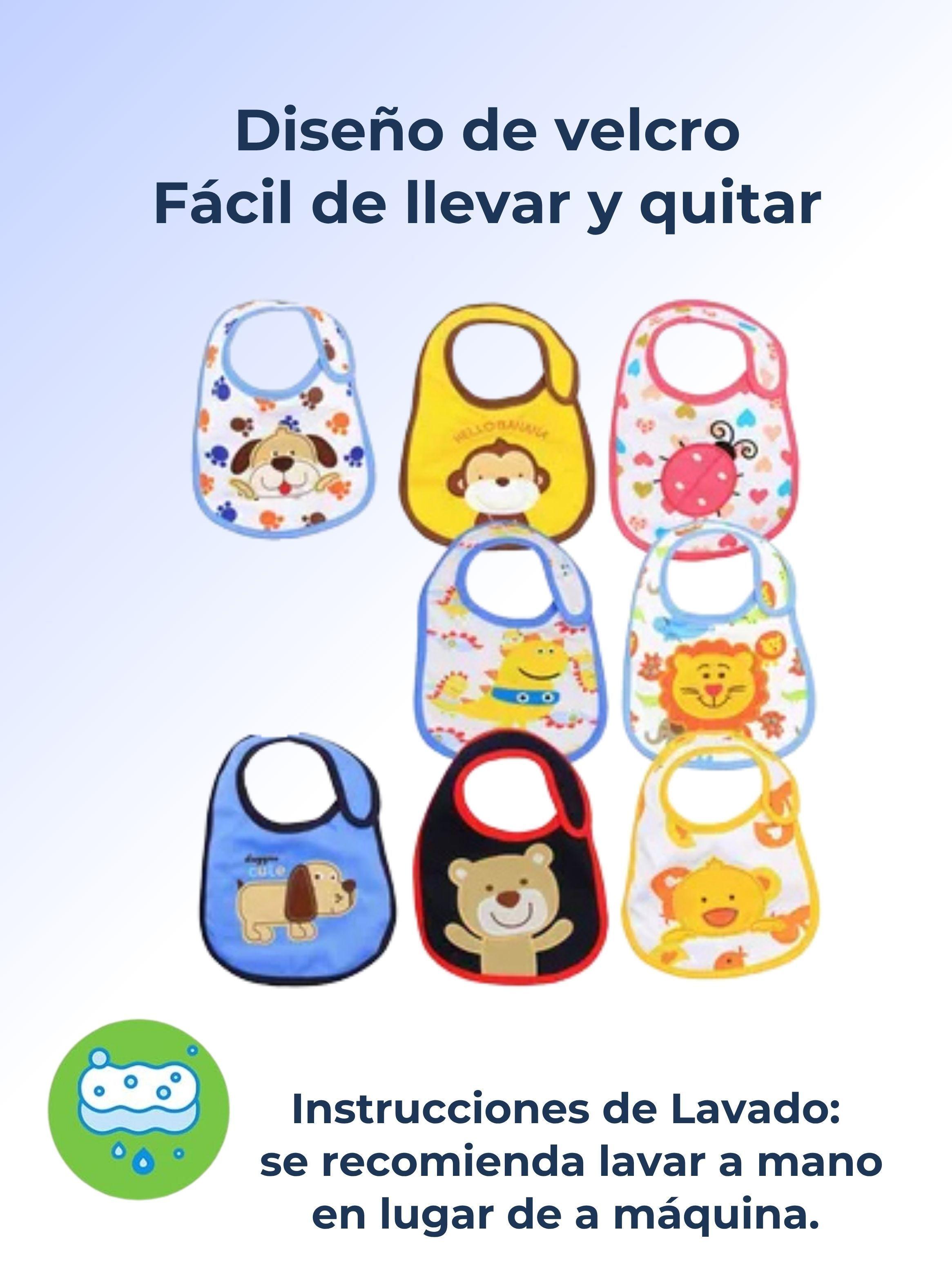Pack 12 Baberos Impermeables Regulables Jump Kids Para Bebé Niño-5
