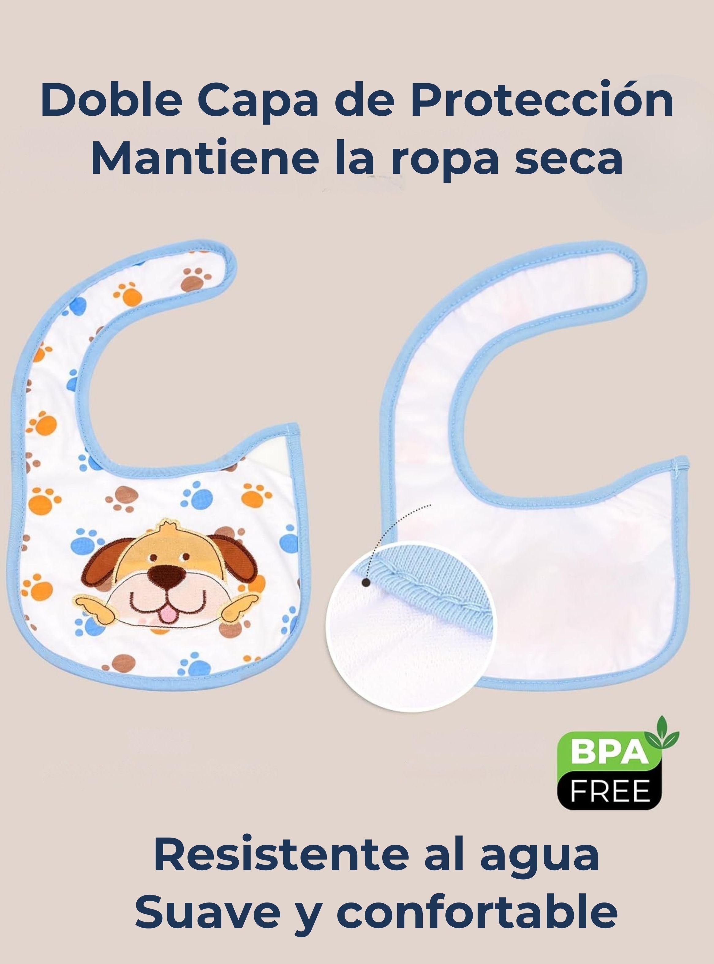 Pack 12 Baberos Impermeables Regulables Jump Kids Para Bebé Niño-7