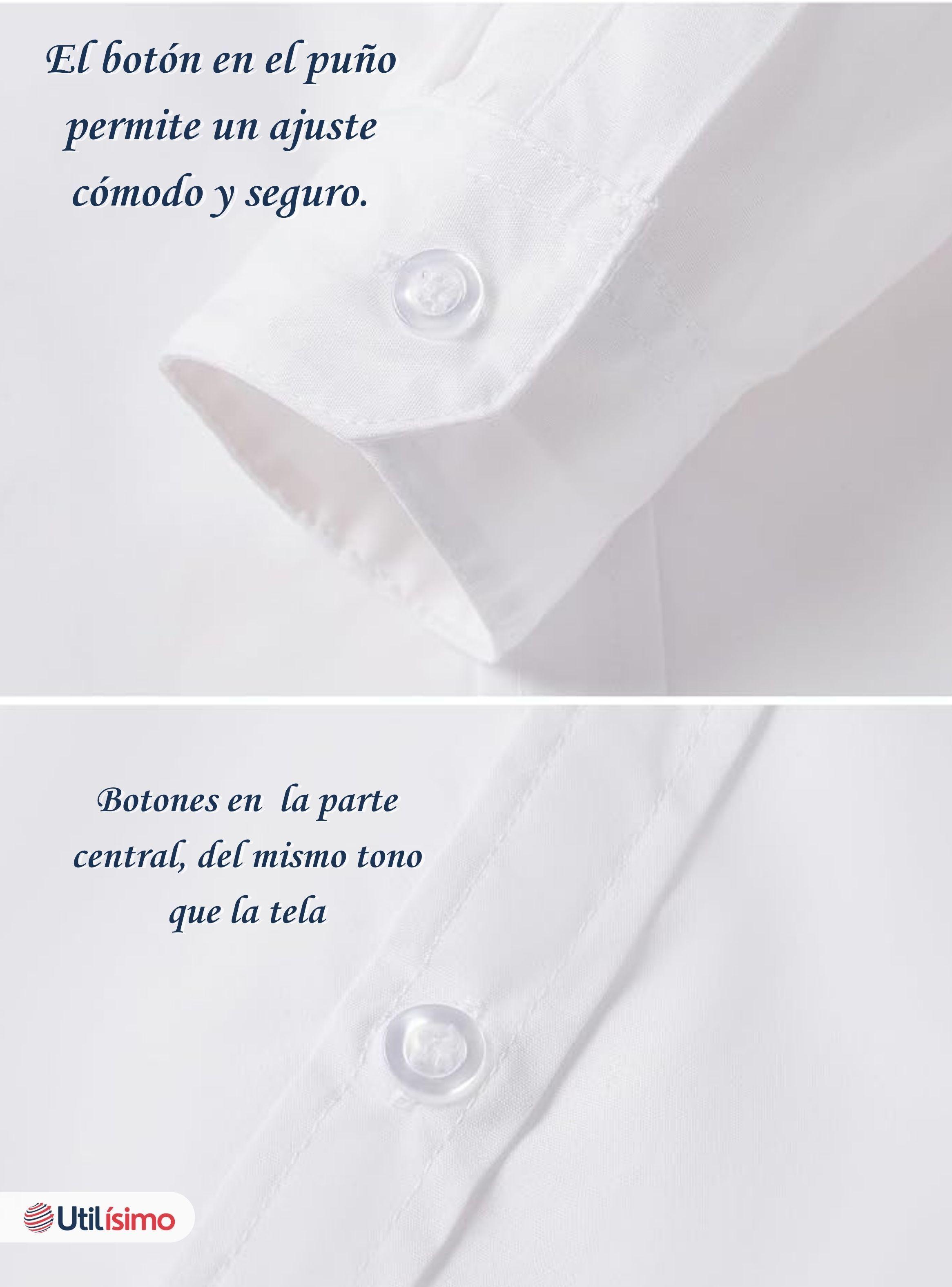 Blusa Escolar Camisa Manga Larga Color Blanco Colegio Para Niñas Juvenil-6