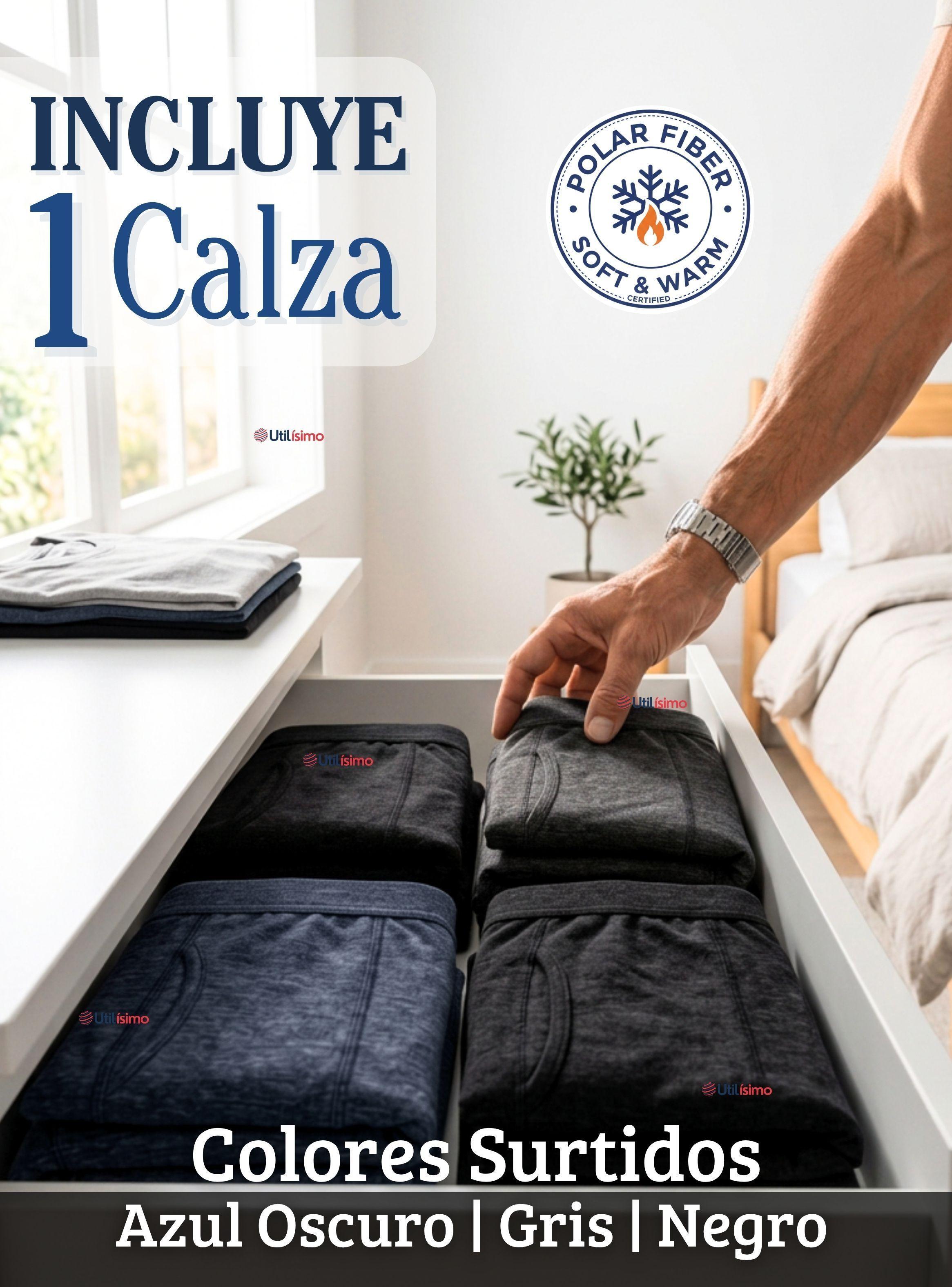 Calza Polar de Hombre Térmica Invierno Calzoncillo Largo-2