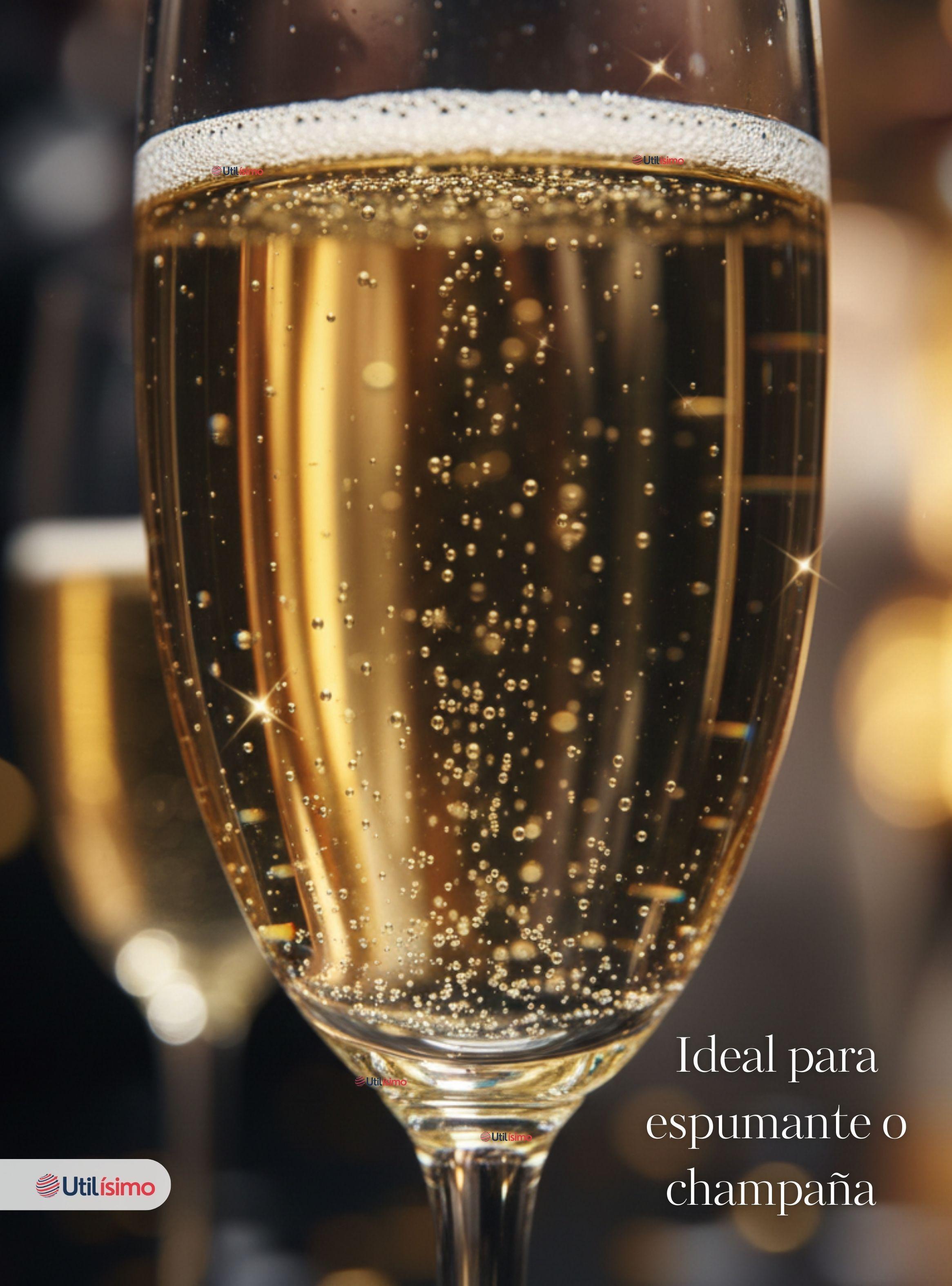 Set de 12 Copas de Champaña Espumante Vidrio Capacidad 180 ml-7