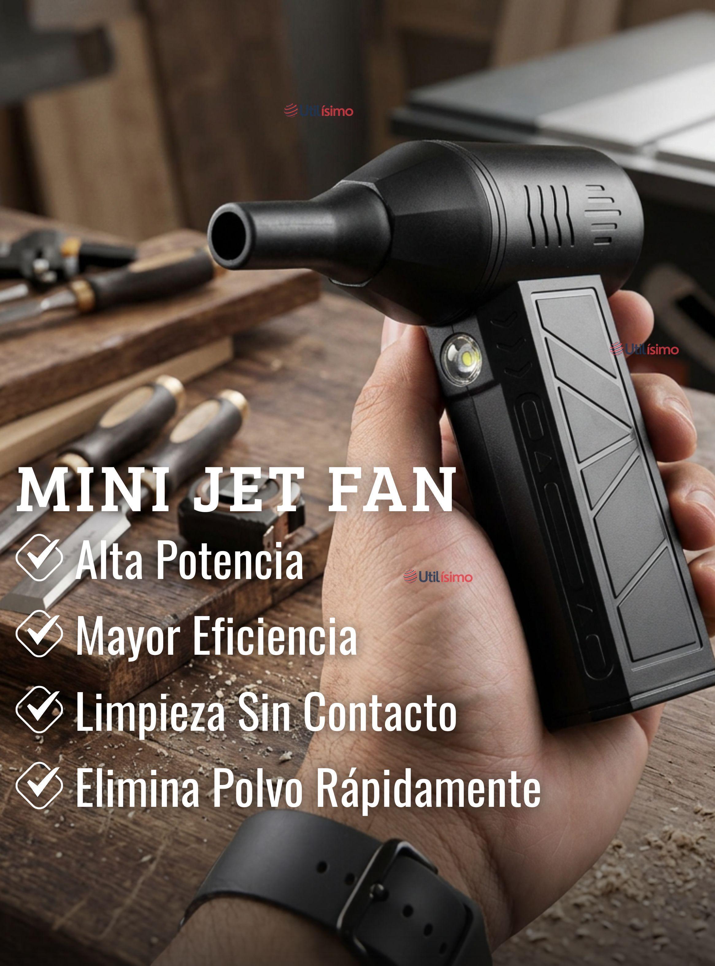 Soplador De Aire Eléctrico Inalámbrico Herraminetas Mini Jet Violent Fan-4
