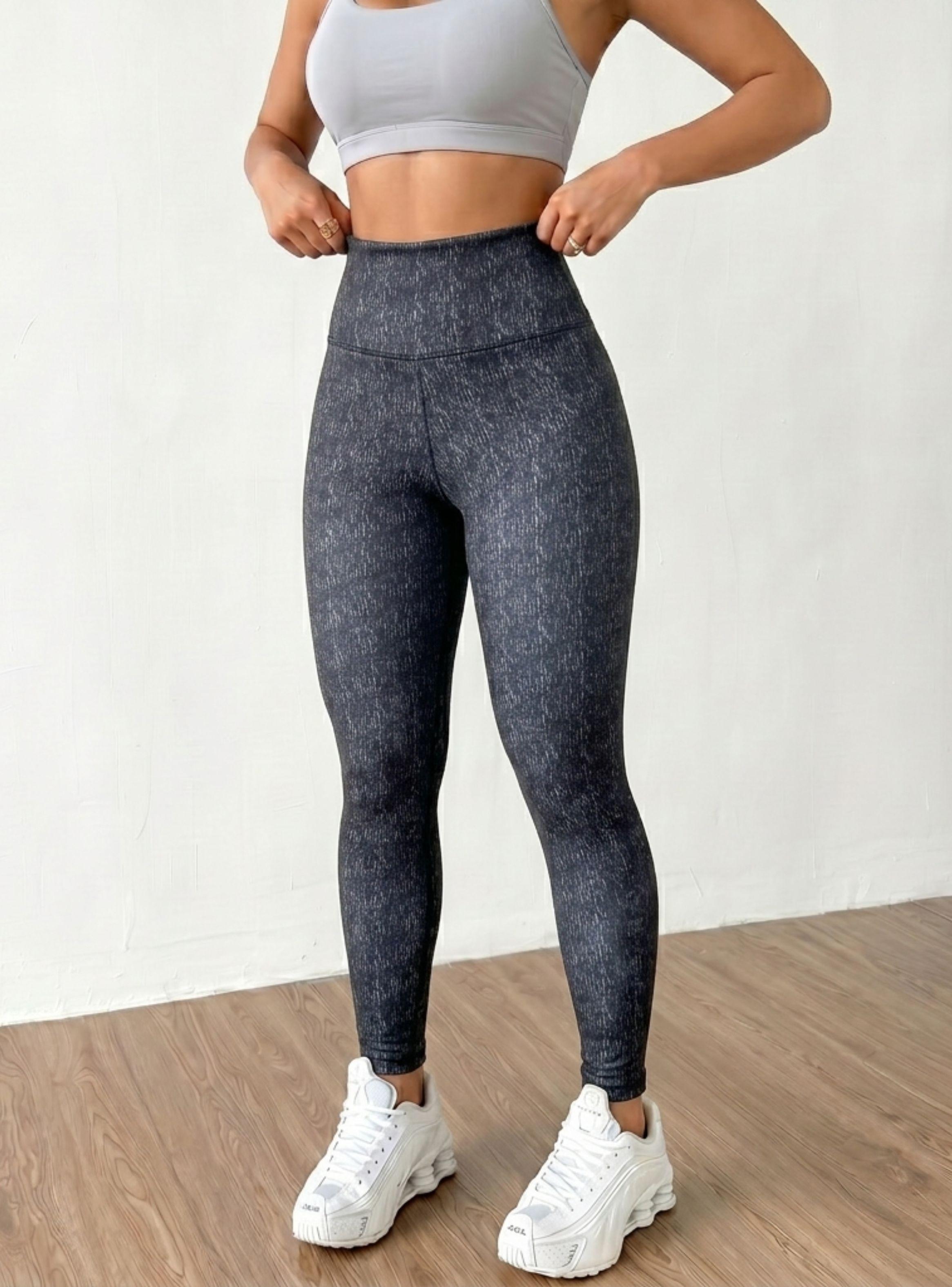 Calza Polar Con Chiporro Térmica Mujer Elásticada de Color Negro Jeans-0