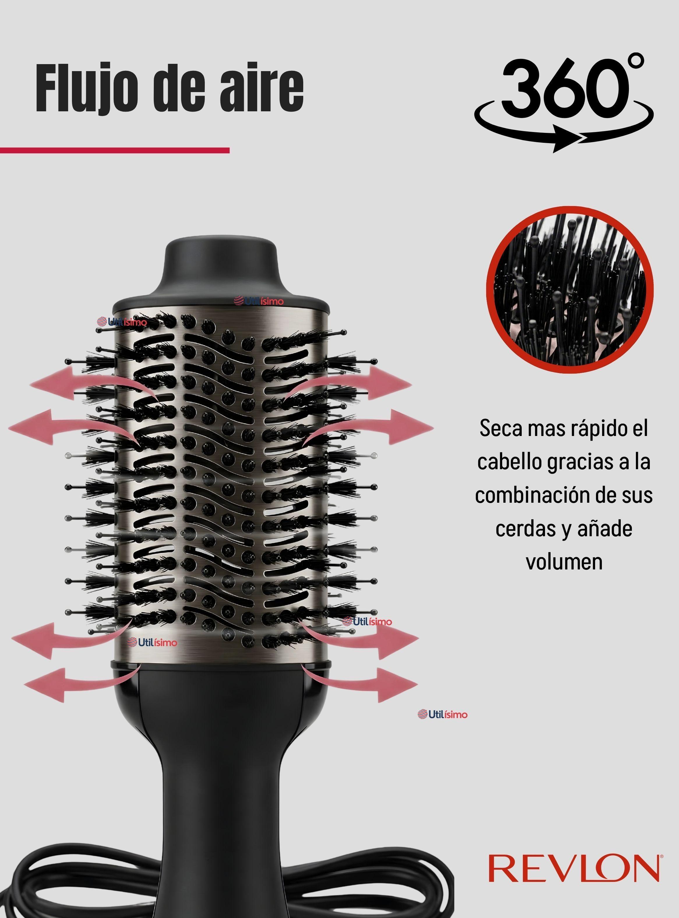  Cepillo Secador Alisador De Cabello One Step Revlon Titanium Potencia 800W -4