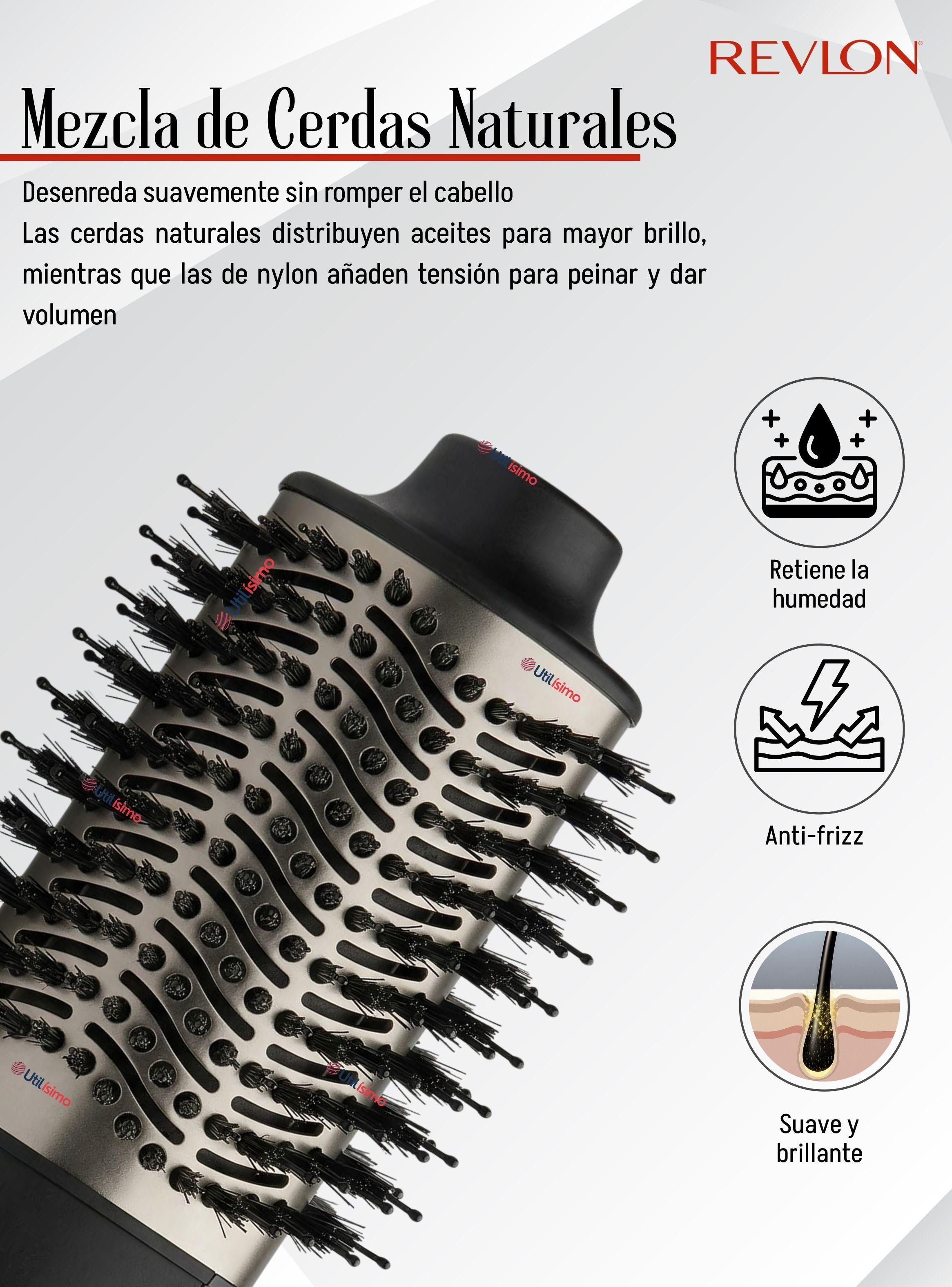  Cepillo Secador Alisador De Cabello One Step Revlon Titanium Potencia 800W -6