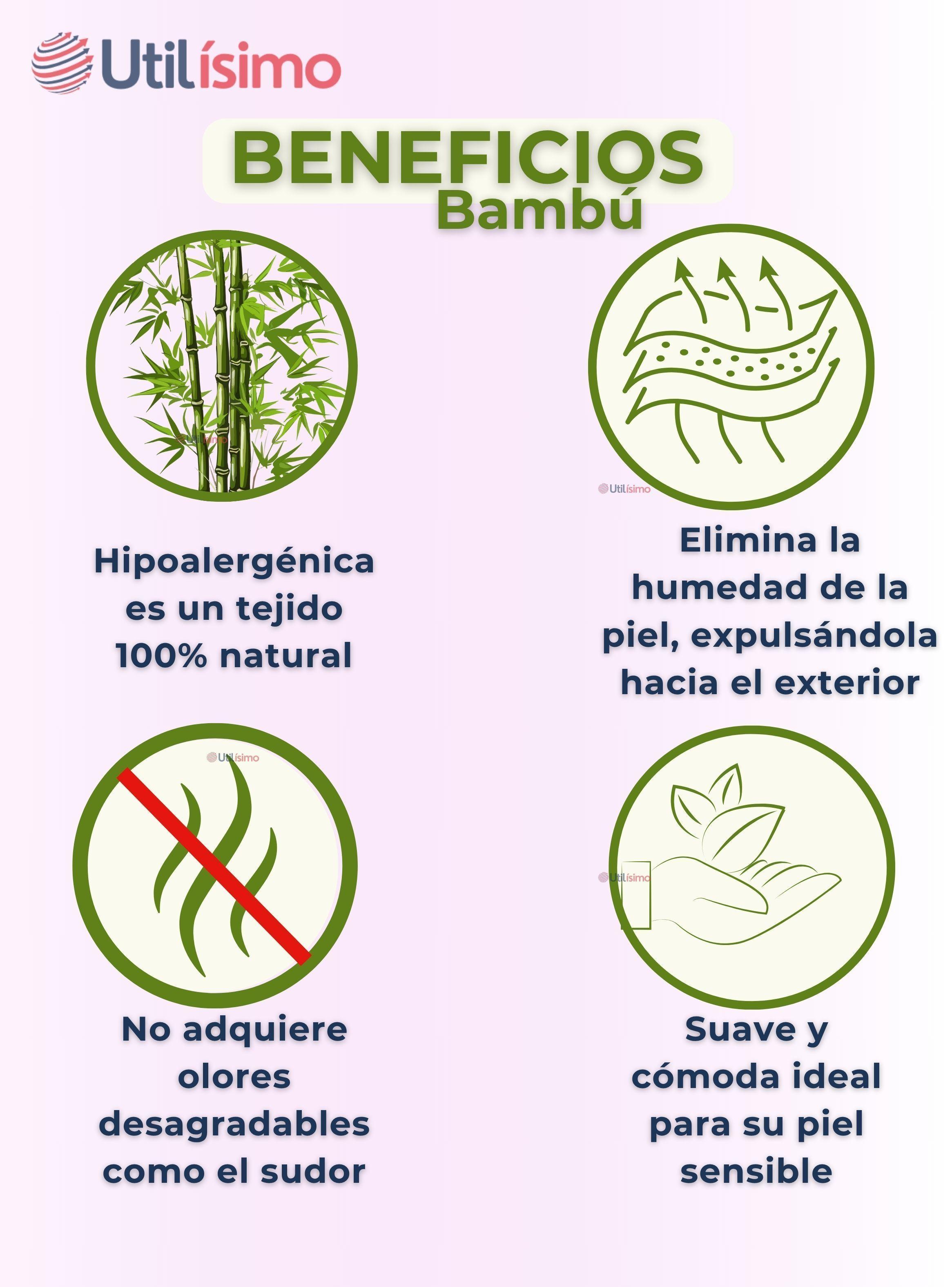 Pack 4 Pares Calcetines Largos Diabético Costuras Planas Bambú Mujer-6