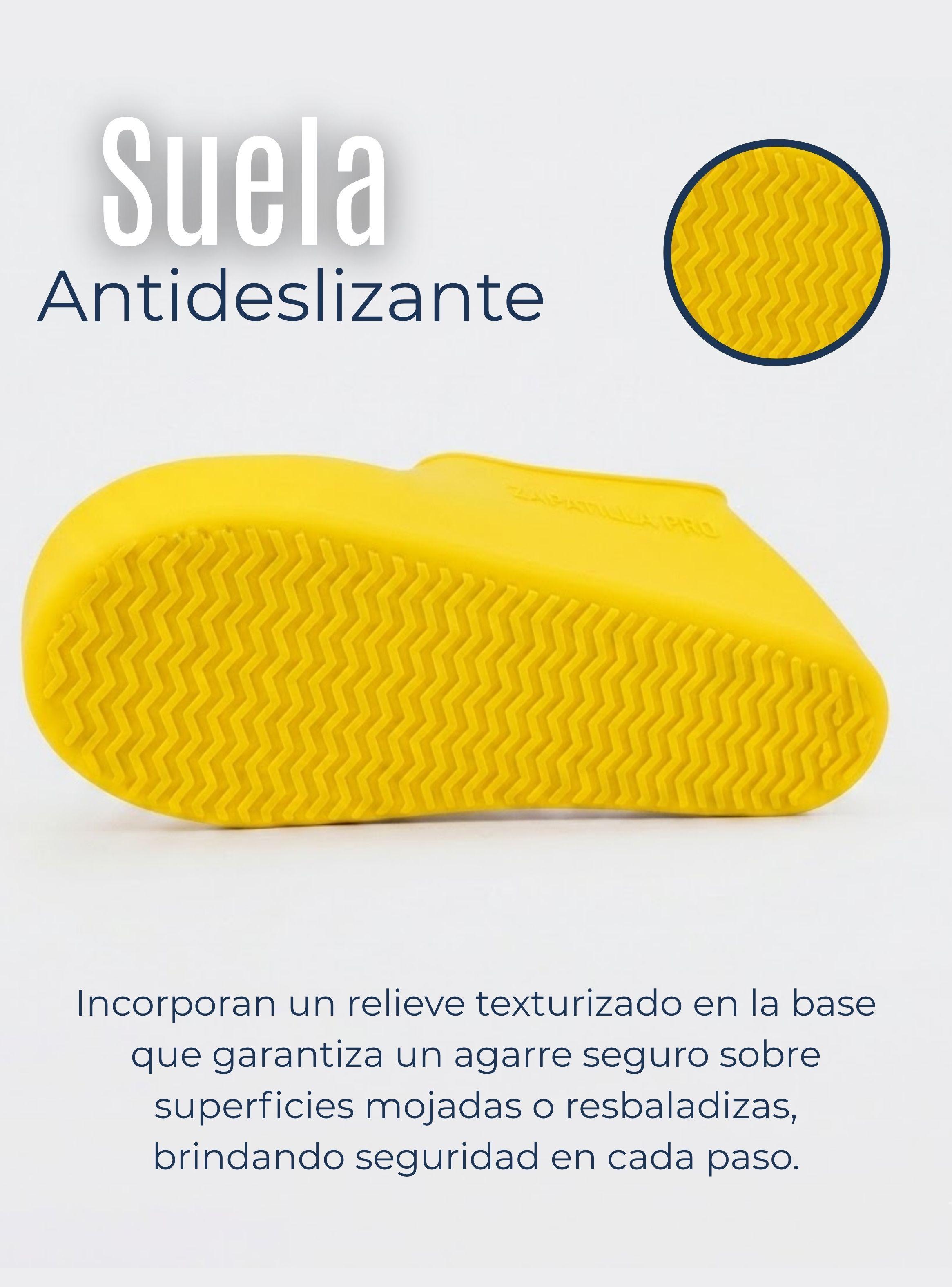 Fundas Cubre Zapatos Amarillo Impermeable Surtidas Silicona Antideslizante 1 Par-5