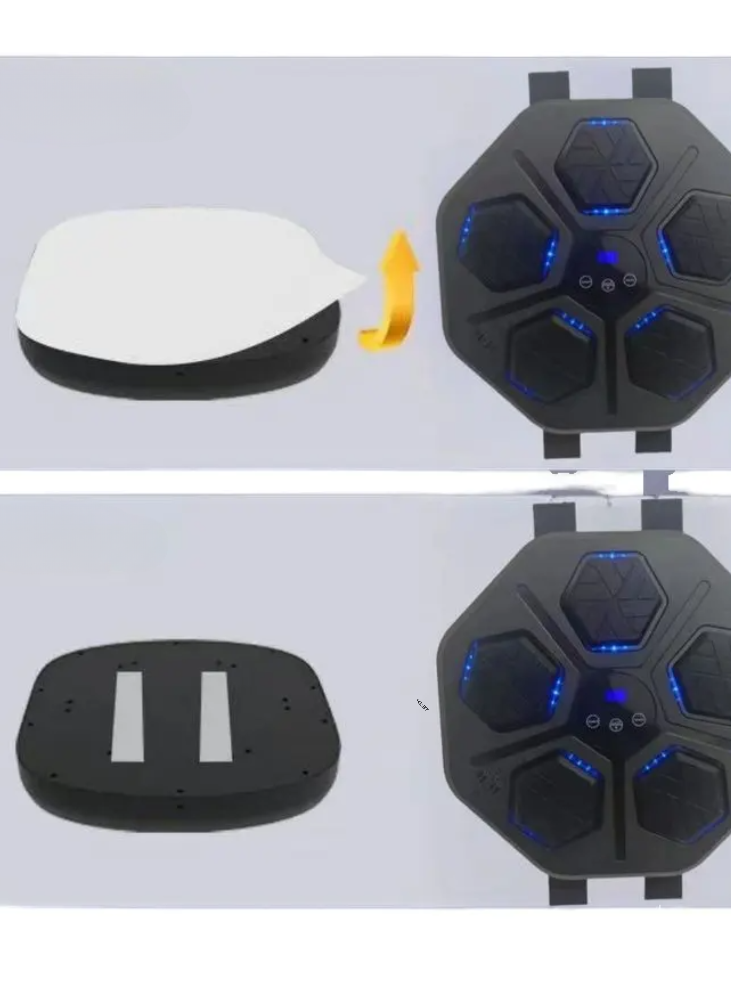Máquina Boxeo Musical Entrenamiento Bluetooth Con Guantes-3