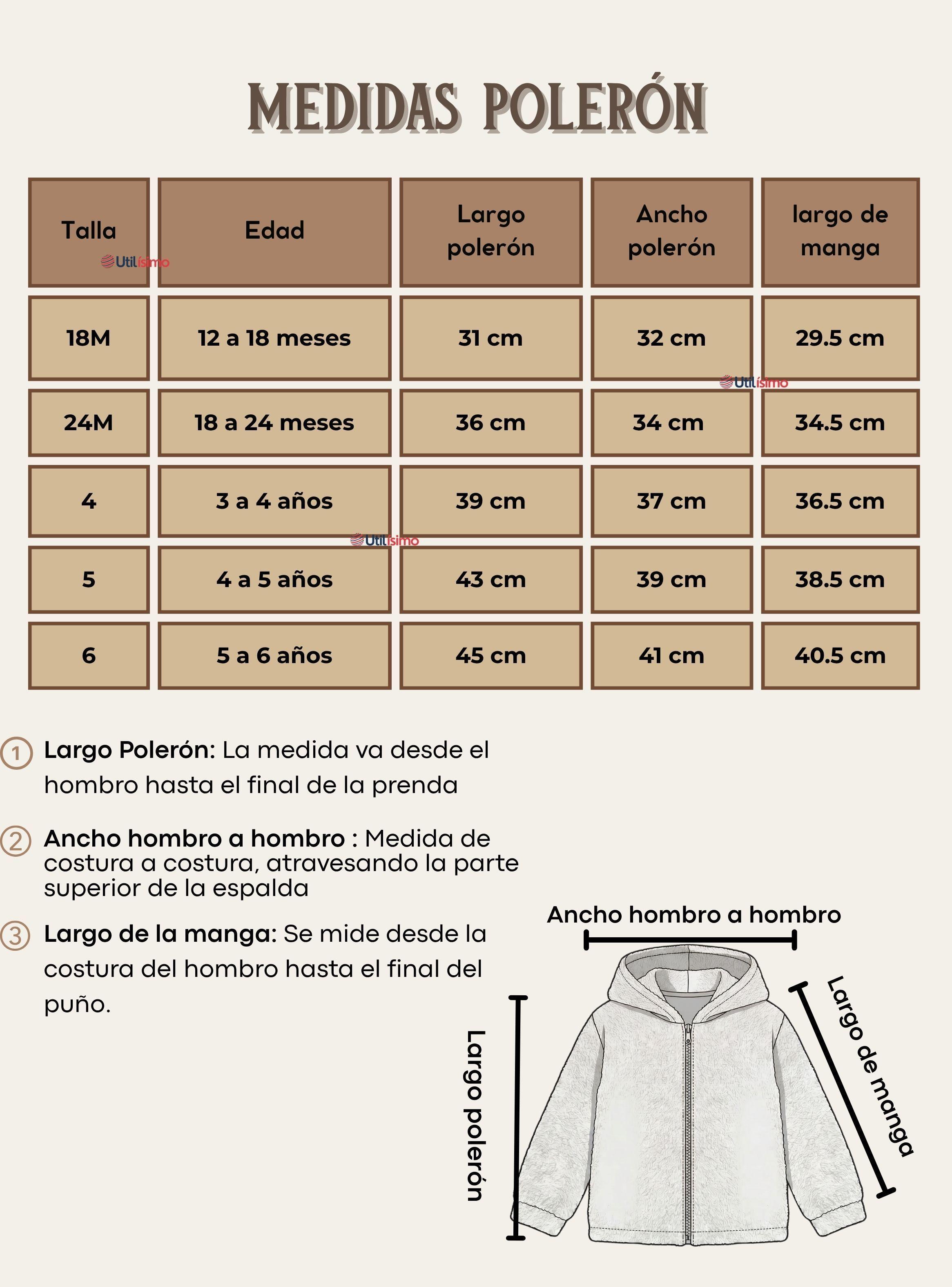 Conjunto 2 Piezas Buzo Polerón Pantalón Bebe Niño Poliéster Brown-5