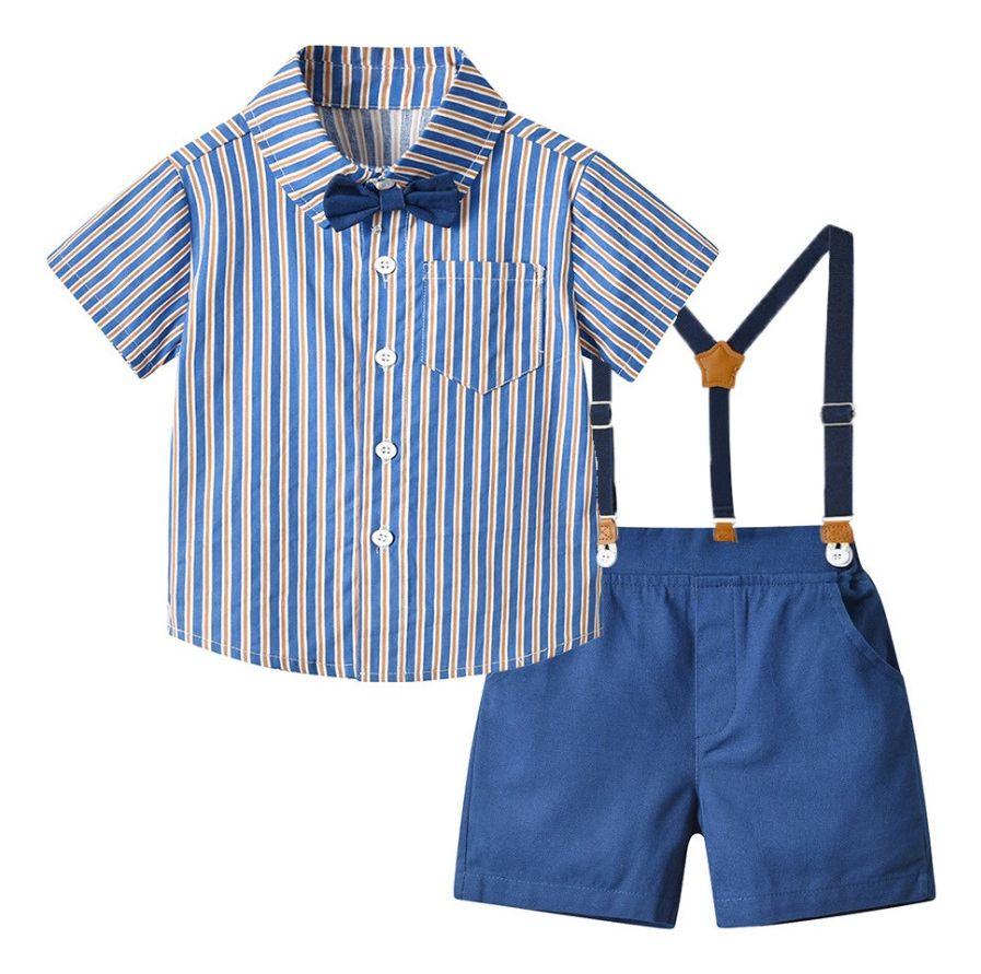 Conjunto de Vestir Corto con Tirantes para Niños Jump Kids-0
