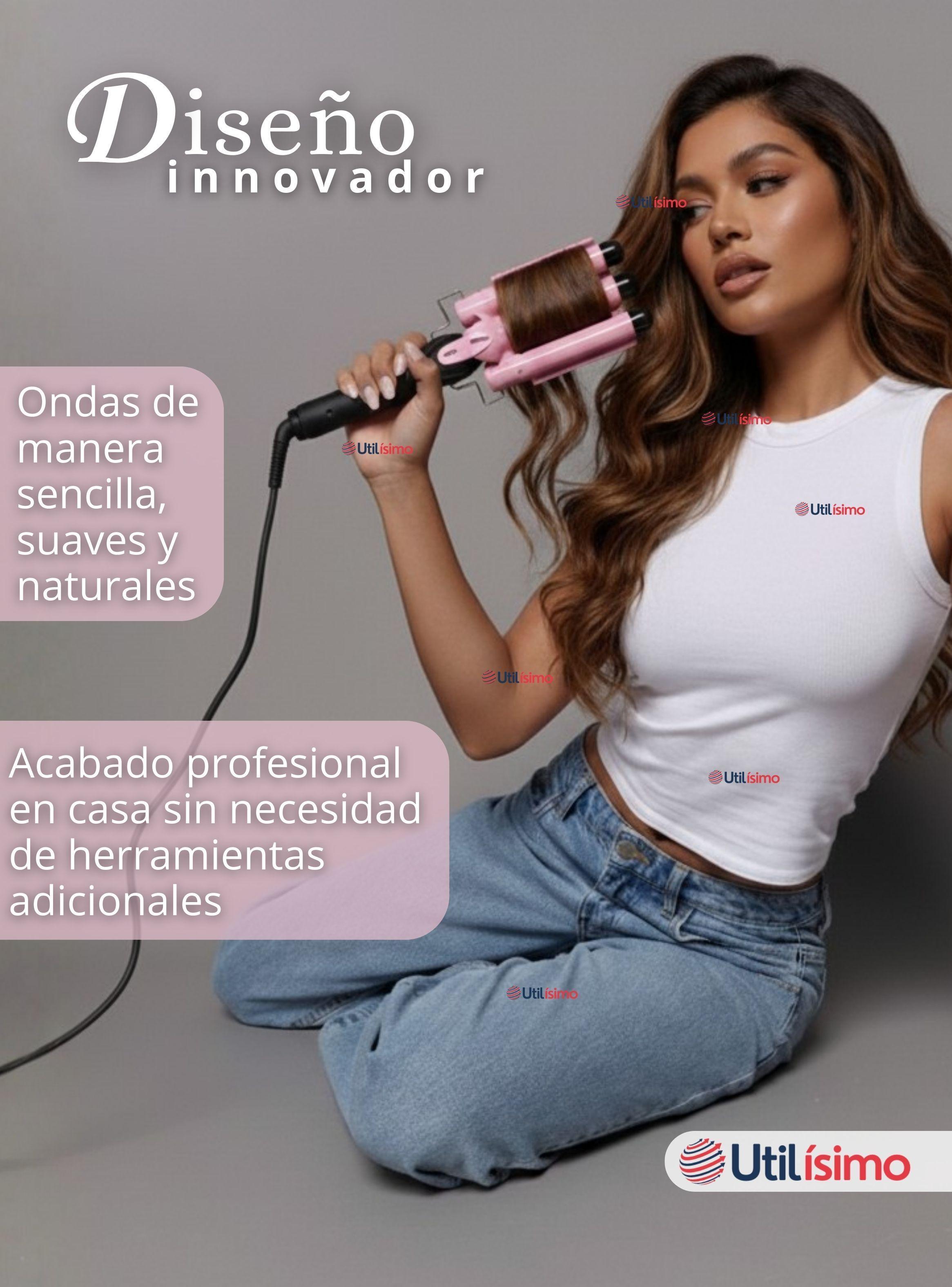 Rizadora Barril de 32mm Con Calentamiento Rápido Para Ondas Perfectas-3