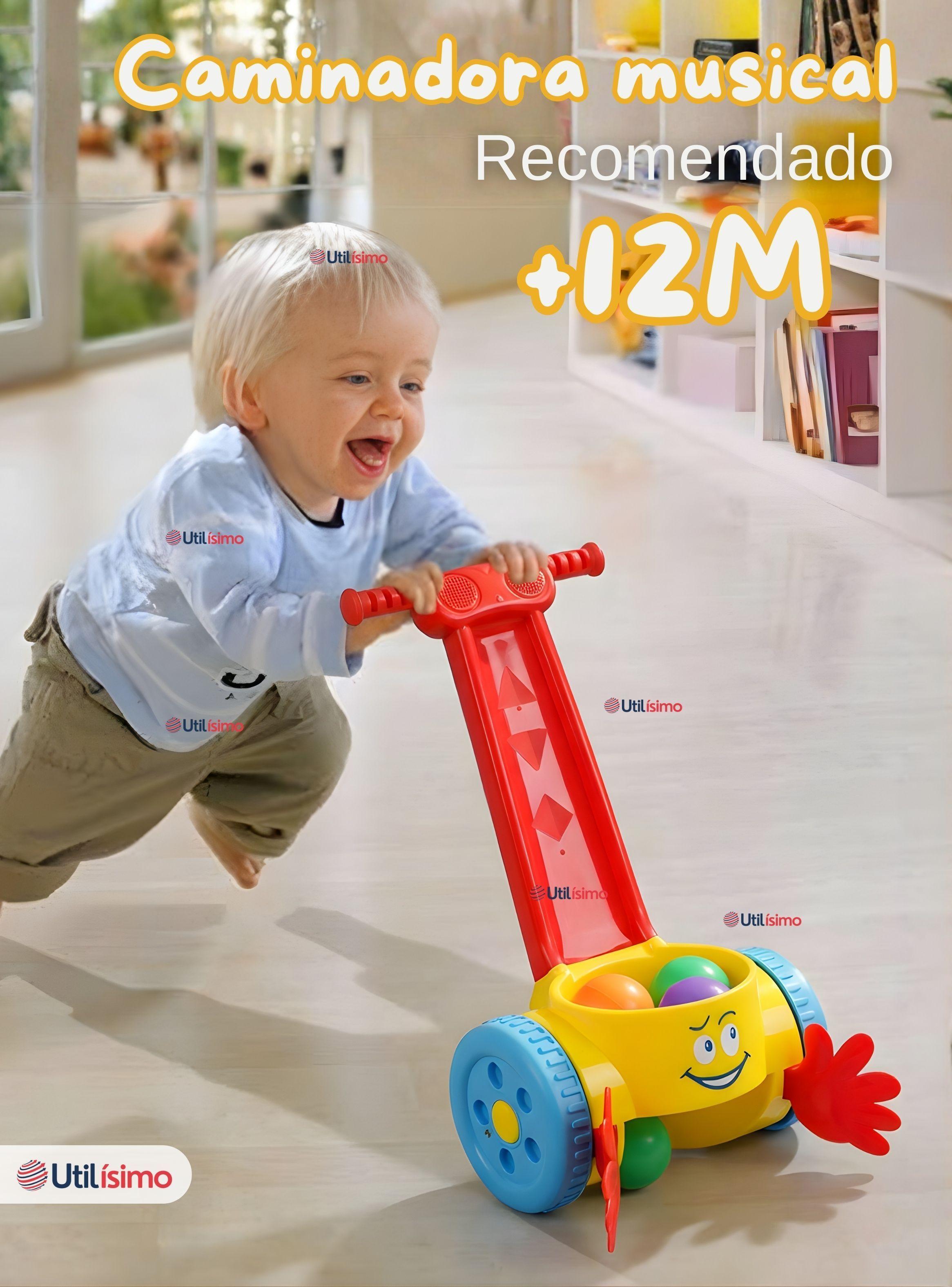 Andador Musical para Bebé Niña o Niño Juguete Interactivo Popper Walker Caminador-3