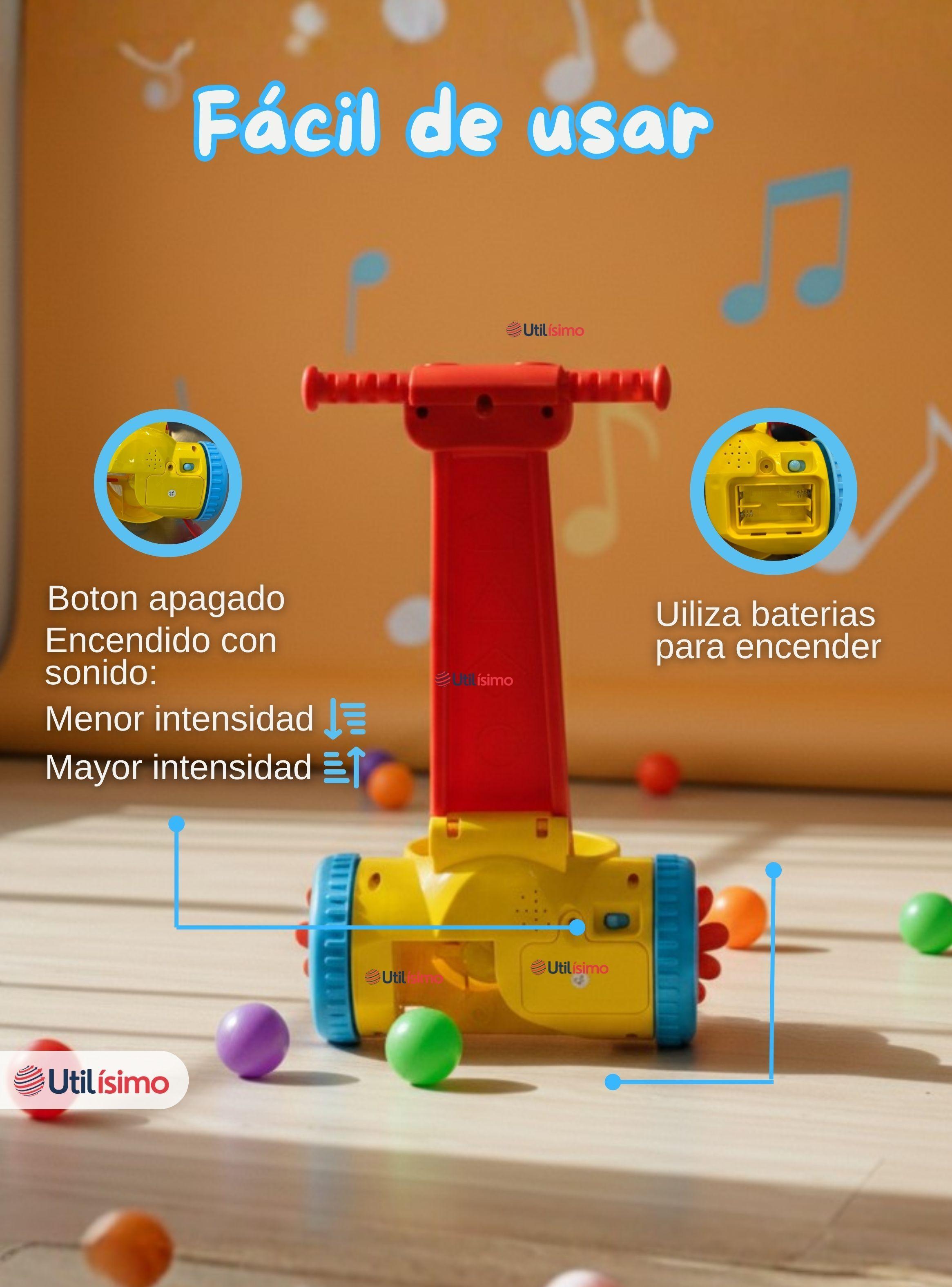 Andador Musical para Bebé Niña o Niño Juguete Interactivo Popper Walker Caminador-6