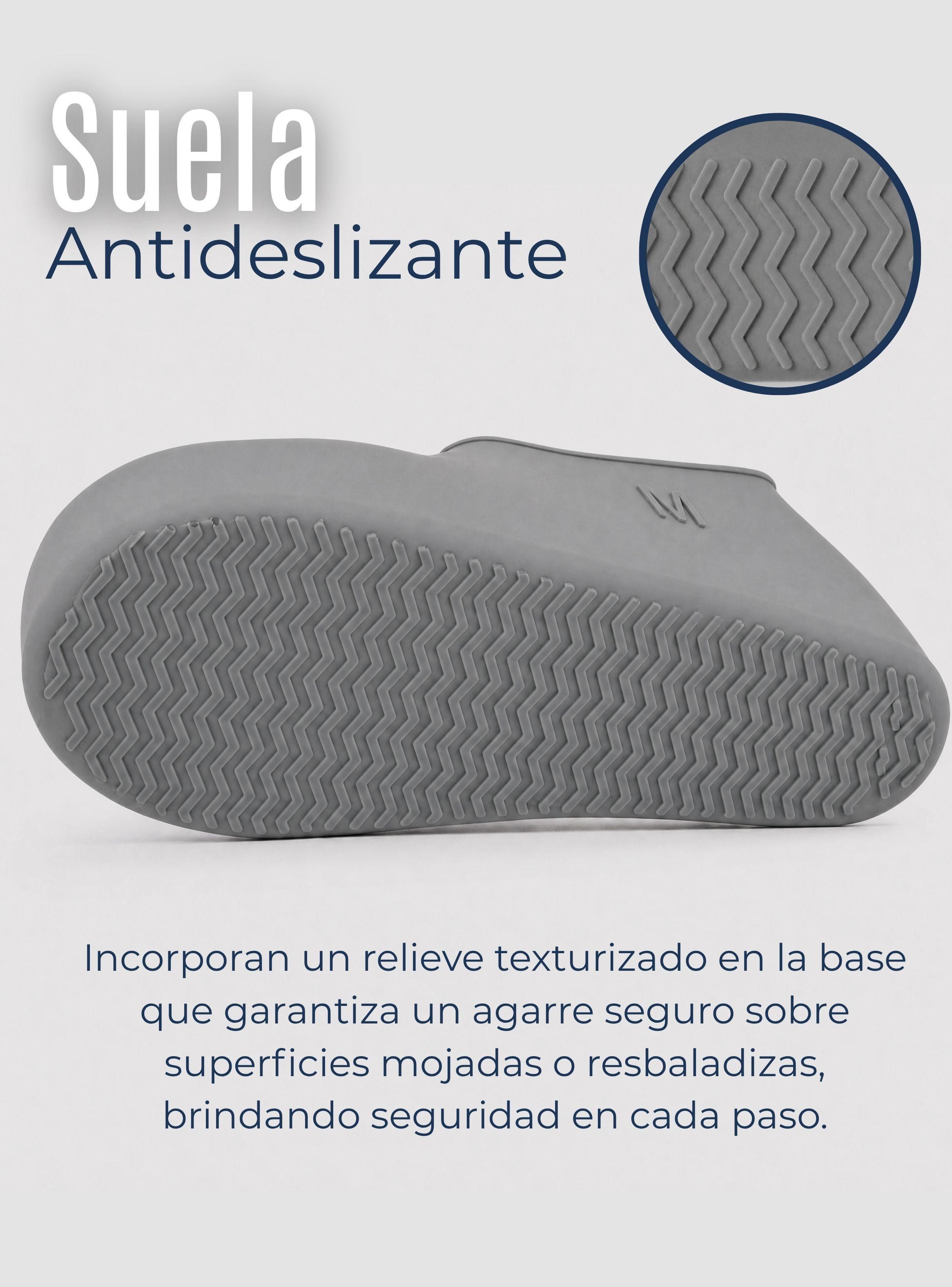 Fundas Cubre Zapatos Gris Impermeable Surtidas Silicona Antideslizante-5