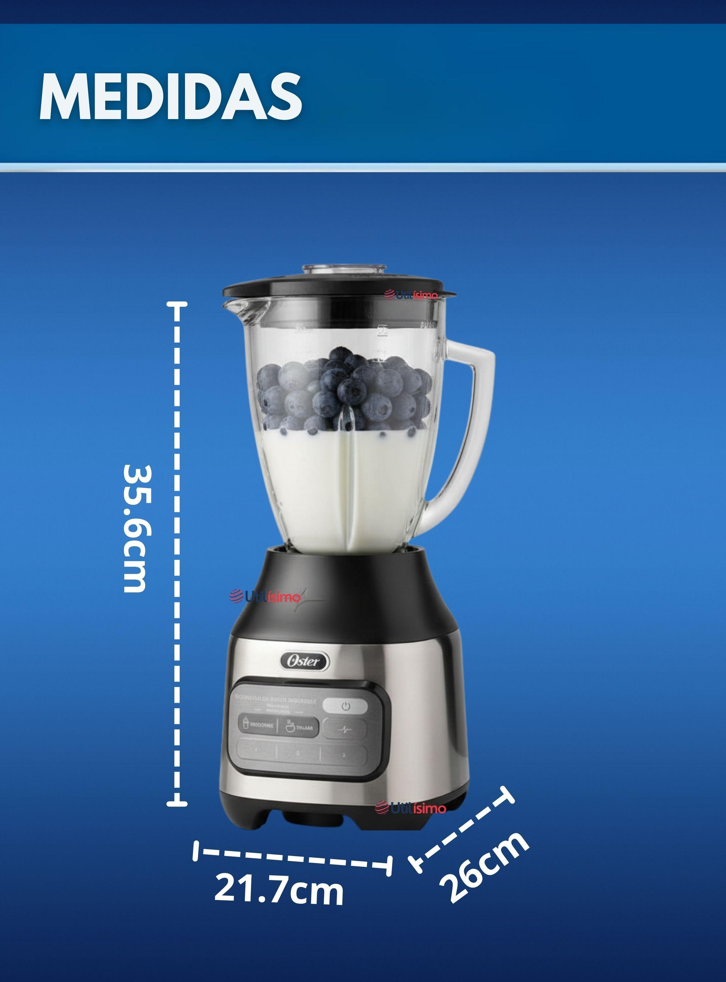 Licuadora Oster® tecnología reversible, 2 programas automáticos y 3 velocidades más pulso-2