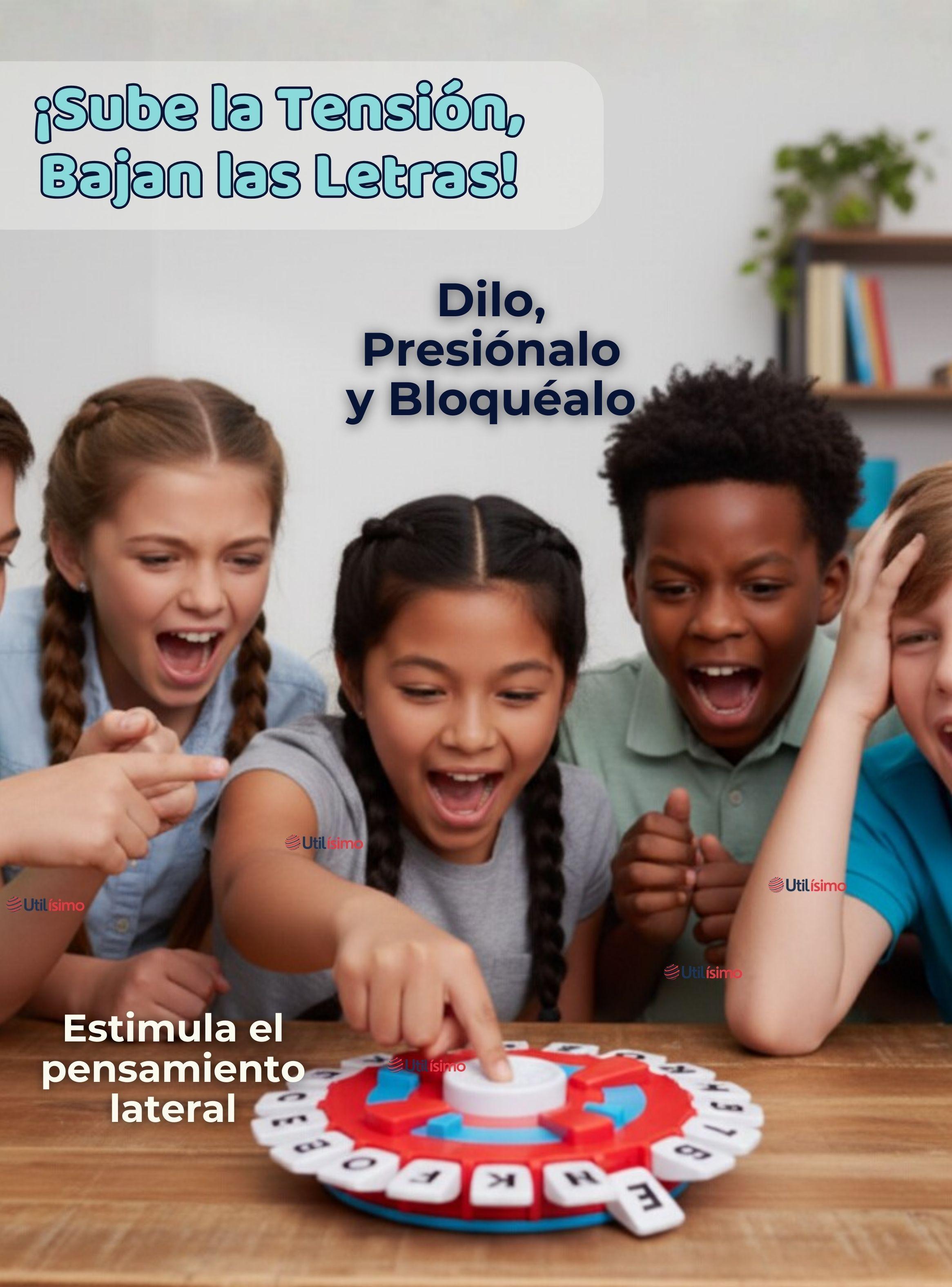 Basta Juego De Palabras de Calidad Premium Piensa Rápido Y Contesta Stop Cartas Original-5