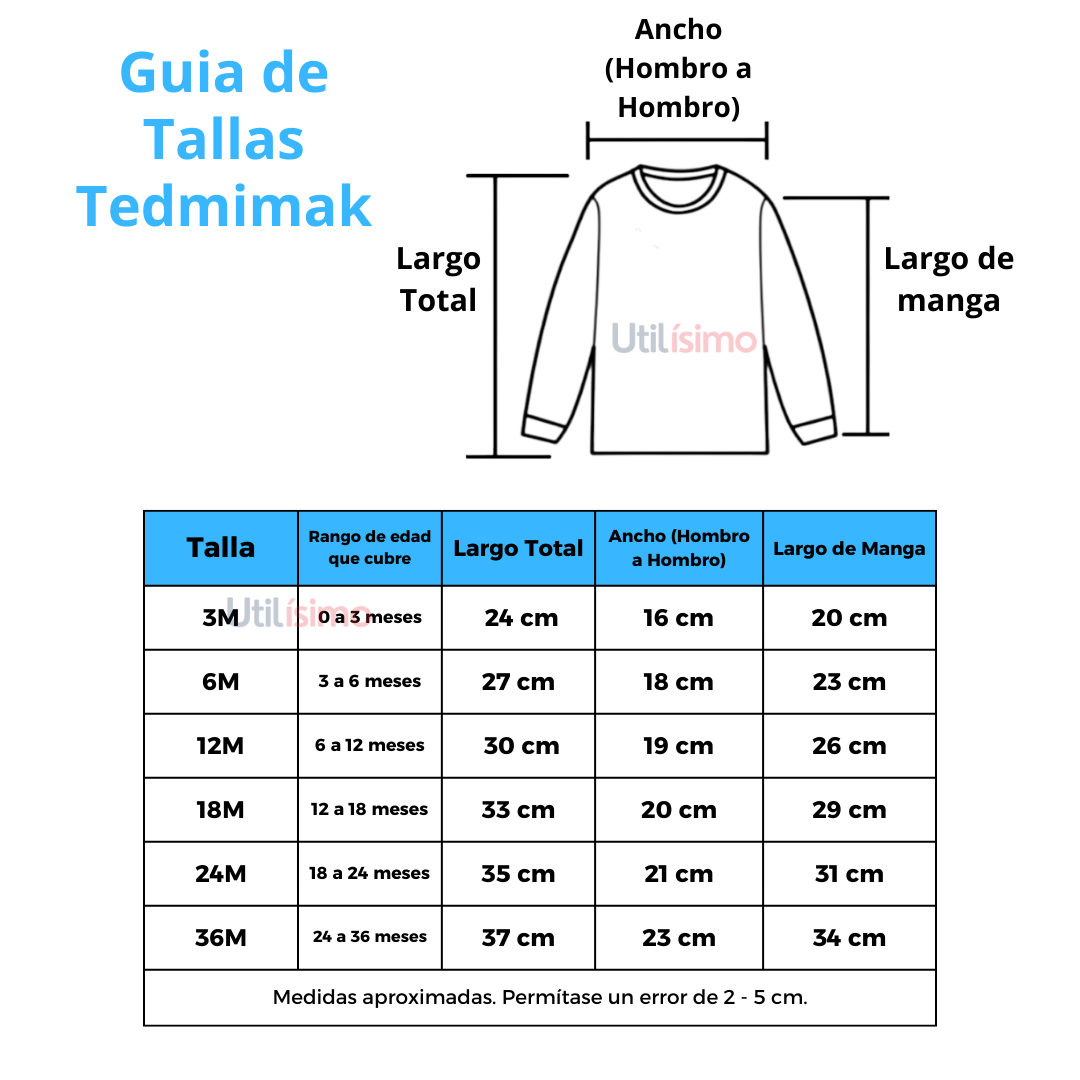 Polera Manga Larga Niño CoolKid Verde Tedmimak 100% Algodón-1