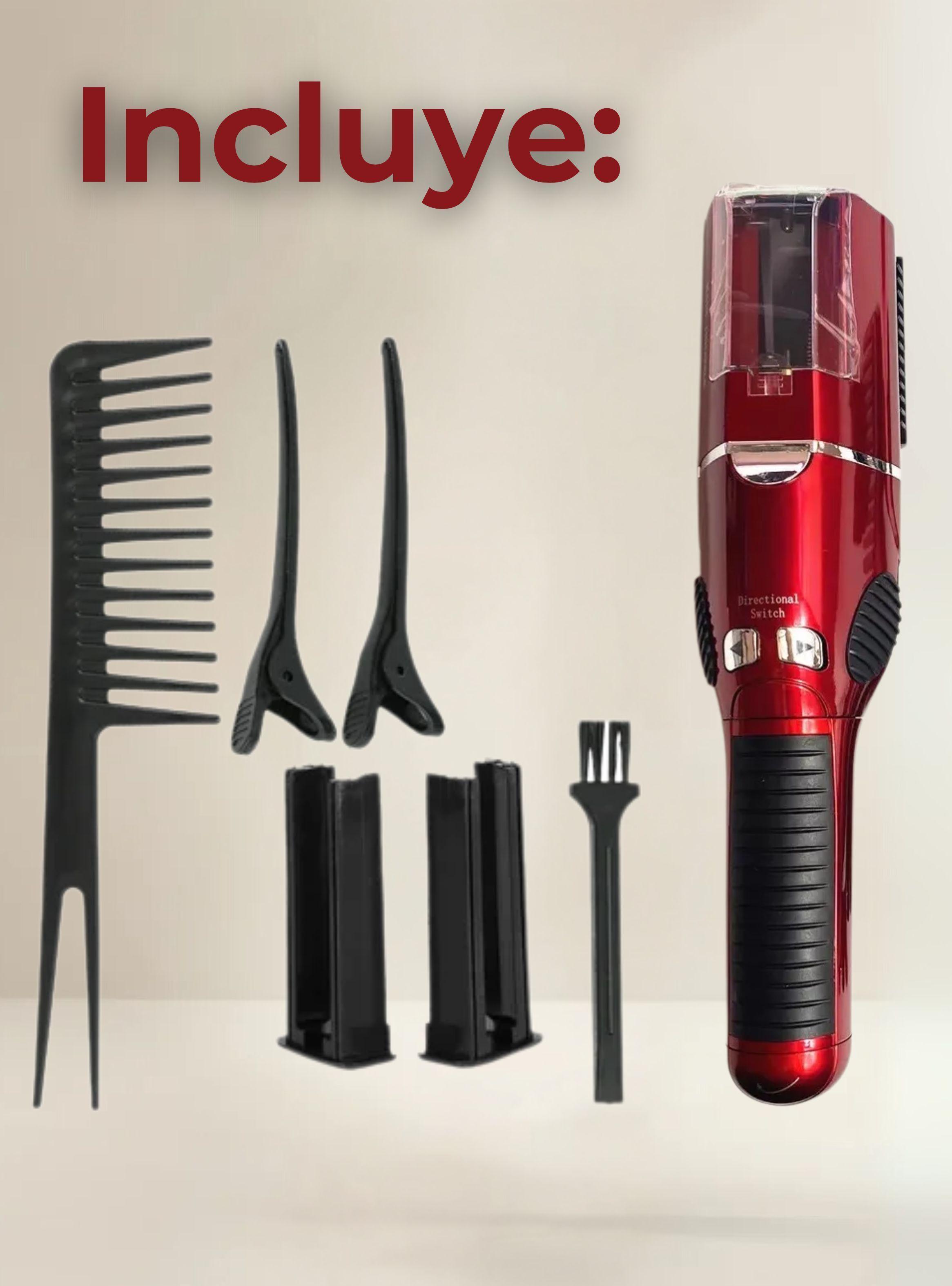 Cortador Removedor de Puntas Dañadas Abiertas Cabello Recargable USB -3