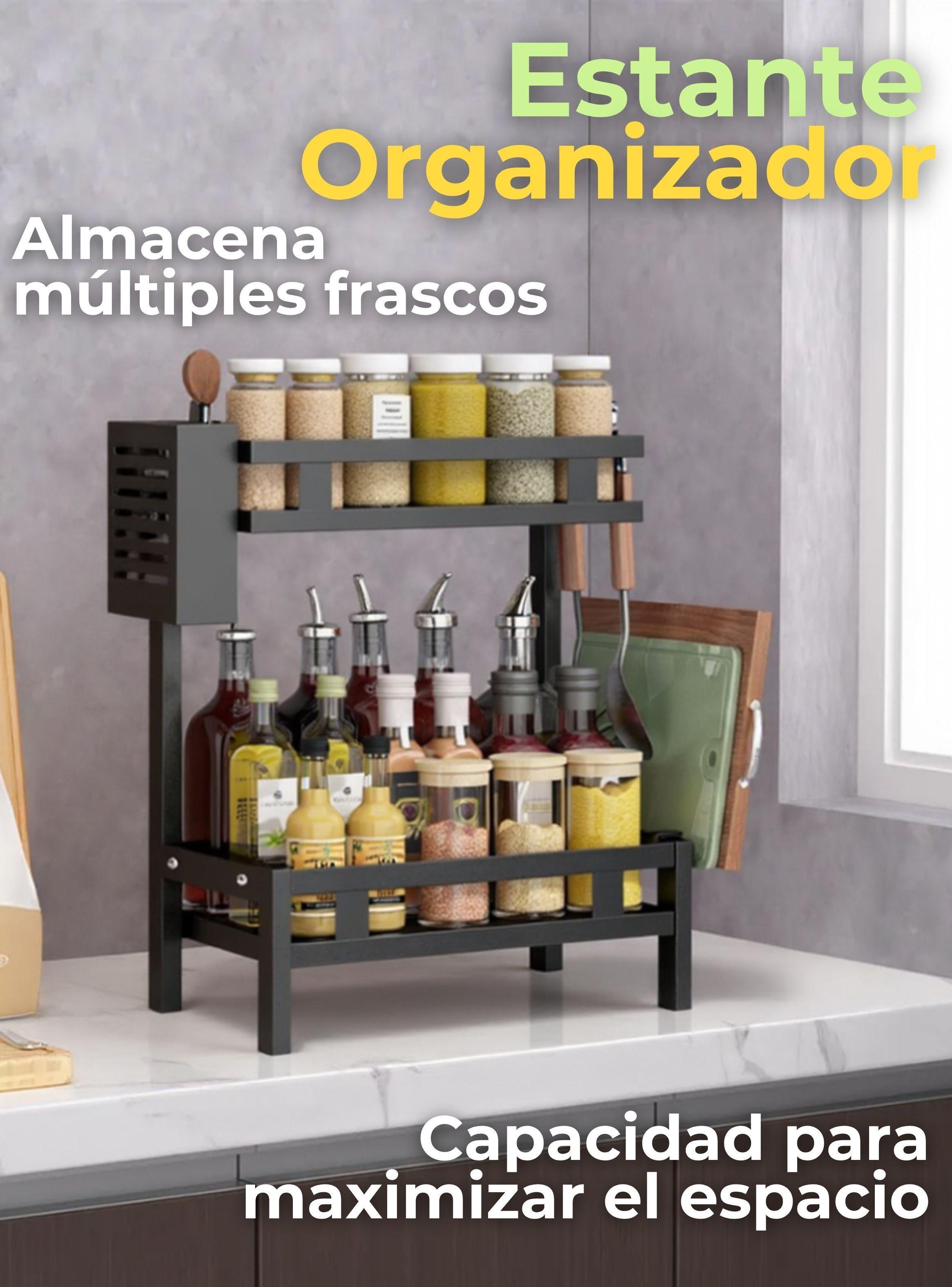  Estante Organizador 2 Niveles Para Especias Cocina Especieros-2