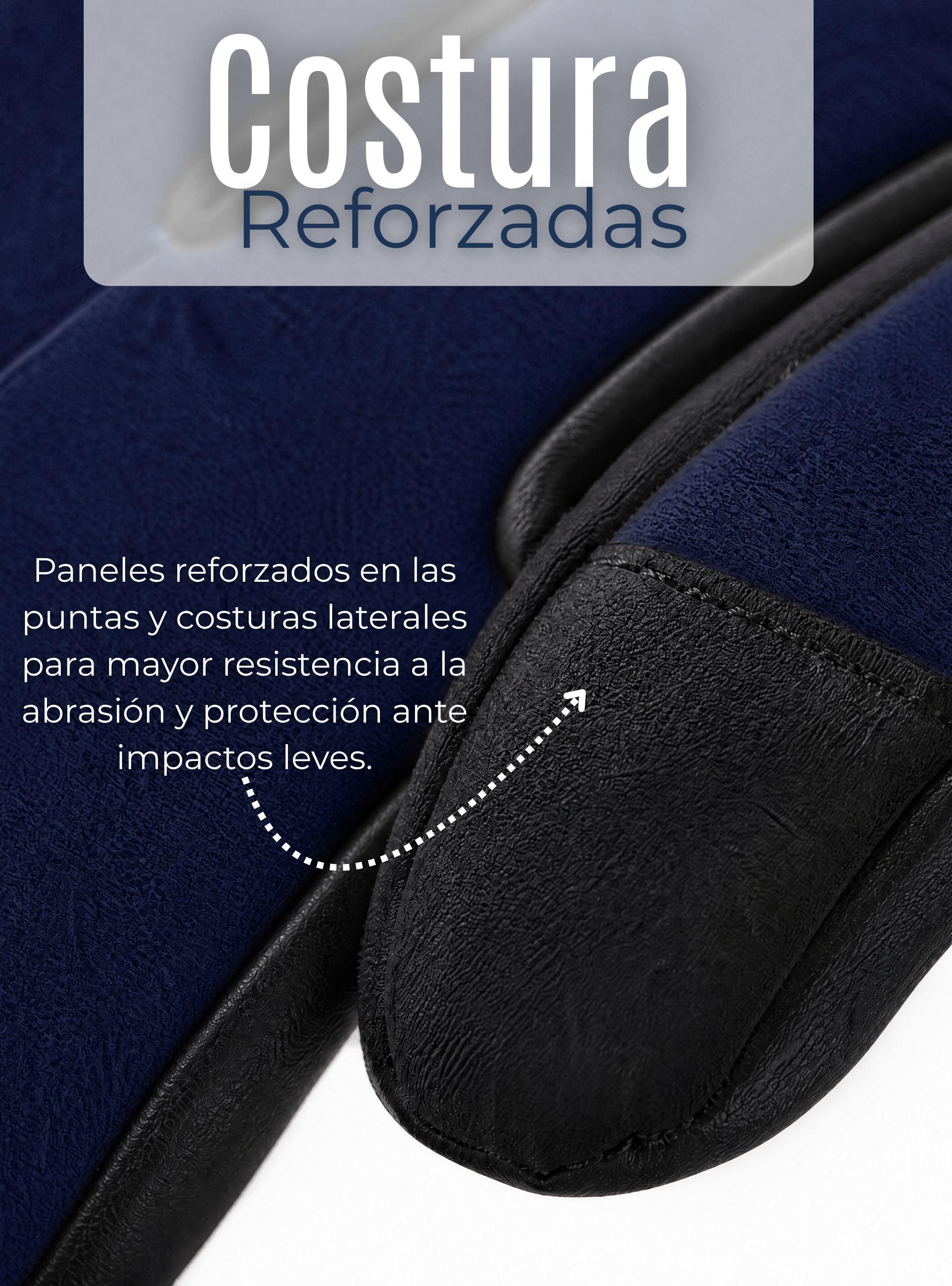Guantes Para Moto Impermeables Antideslizantes Touchscreen Térmicos Azul -7
