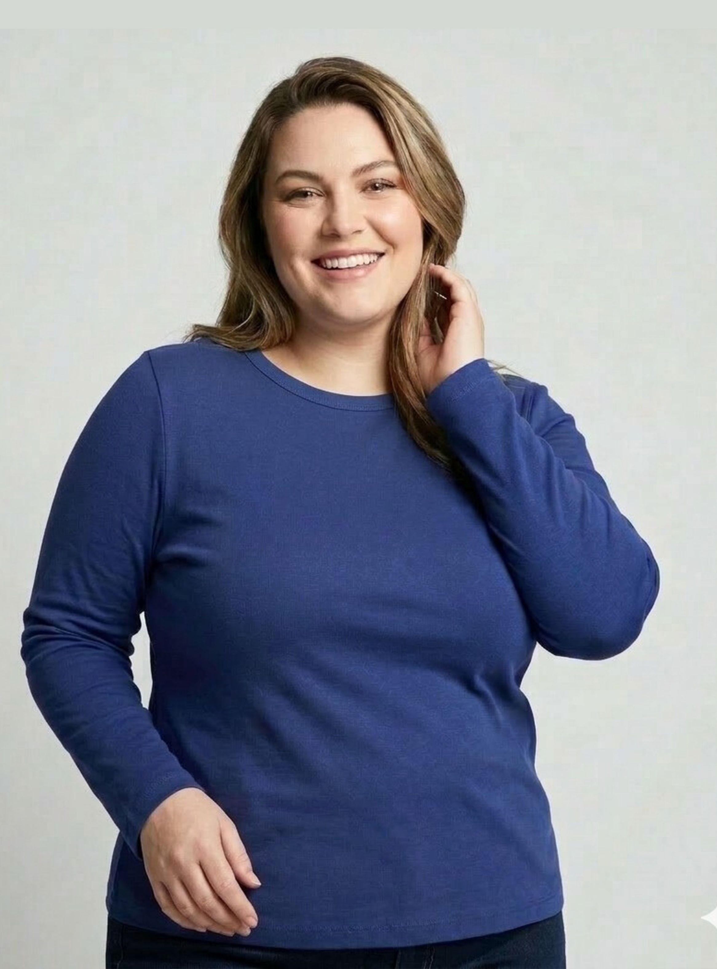 Pack 3 Camisetas Poleras Bambú Primera Capa Manga Larga de Color Surtidos Mujer-0