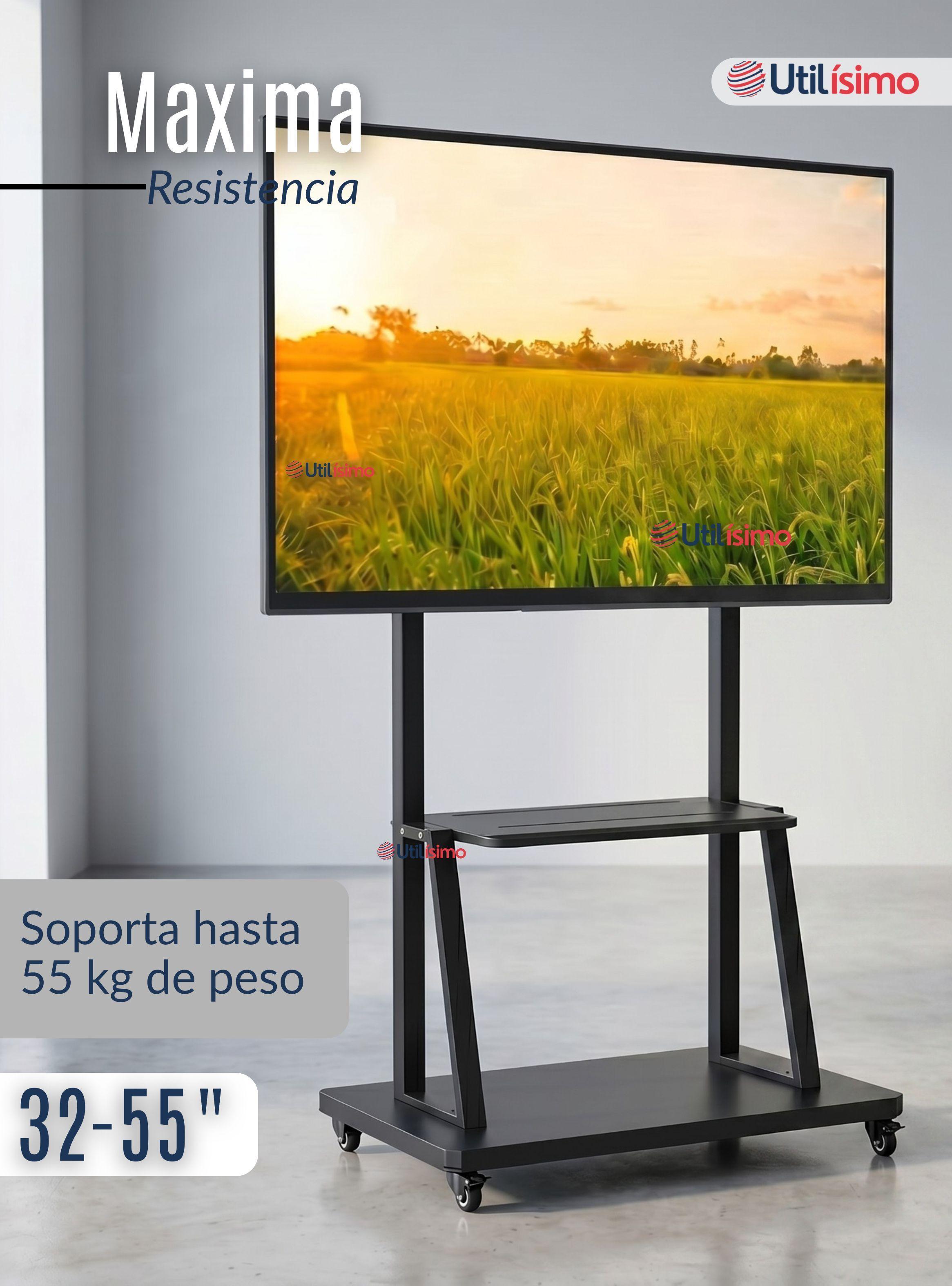 Soporte Base TV Móvil Con Ruedas 32¨ 55´pulgadas 55kg Soporte Portátil -7