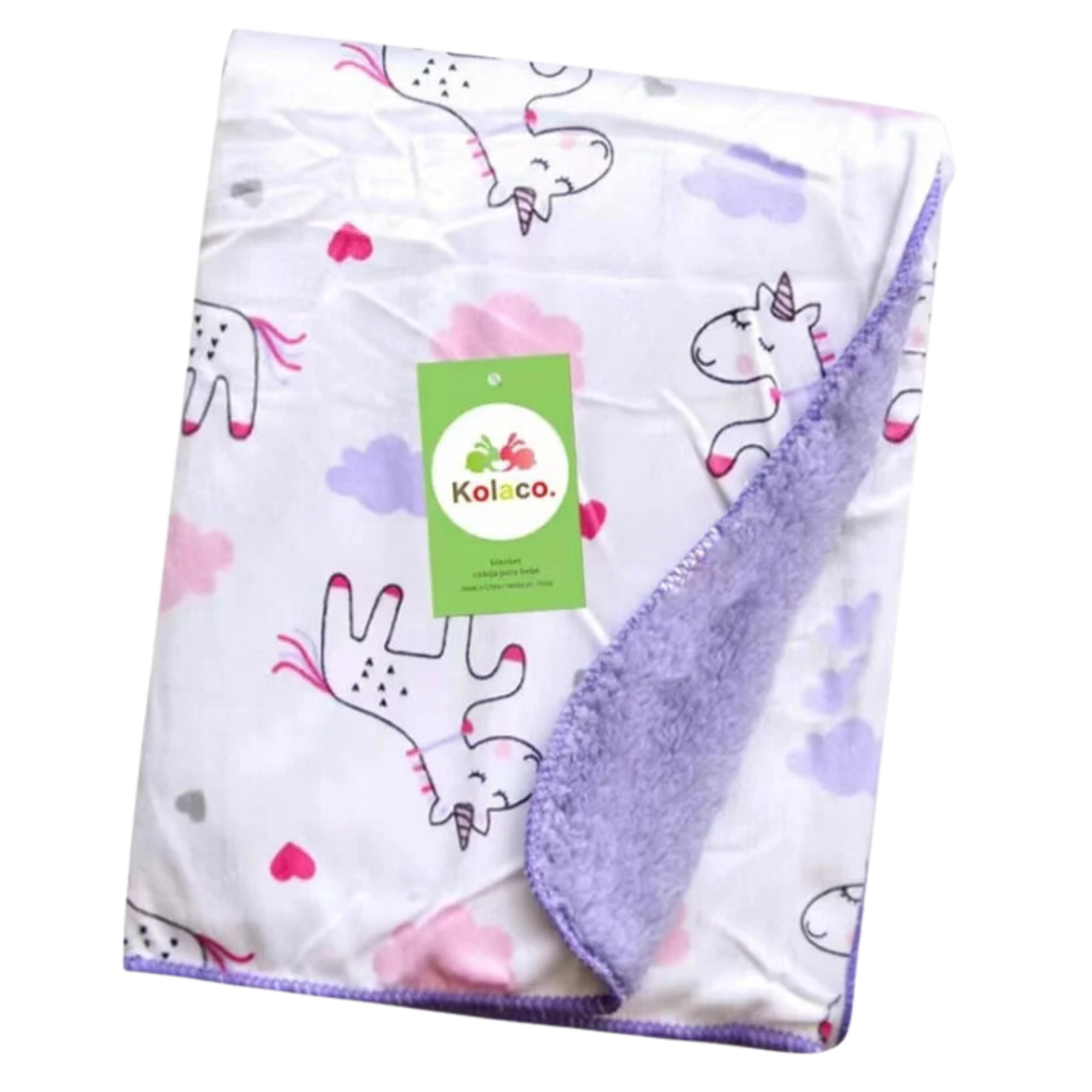 Manta Bebe Frizadas Con Polar Niña Surtidas Jump Kids-2