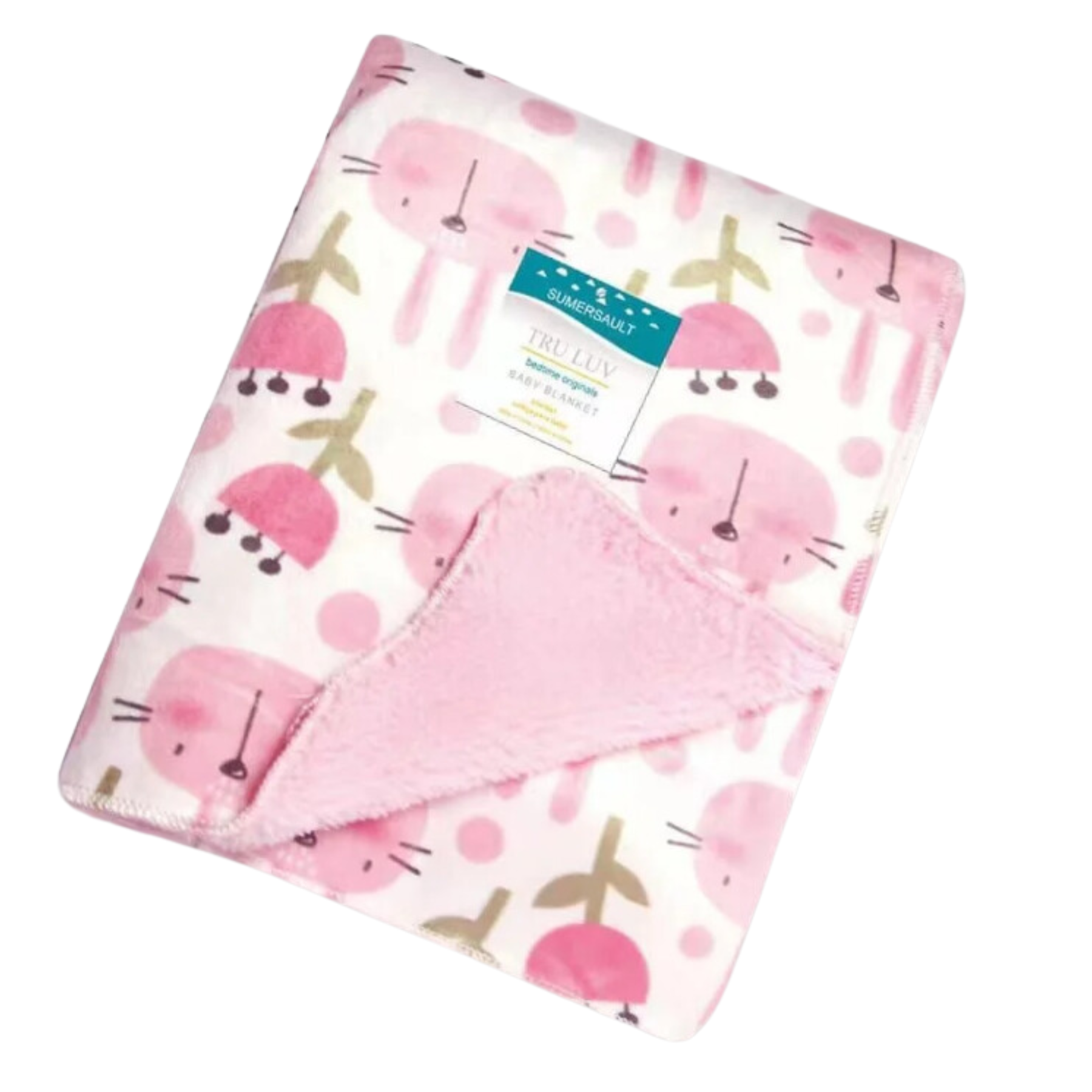 Manta Bebe Frizadas Con Polar Niña Surtidas Jump Kids-3